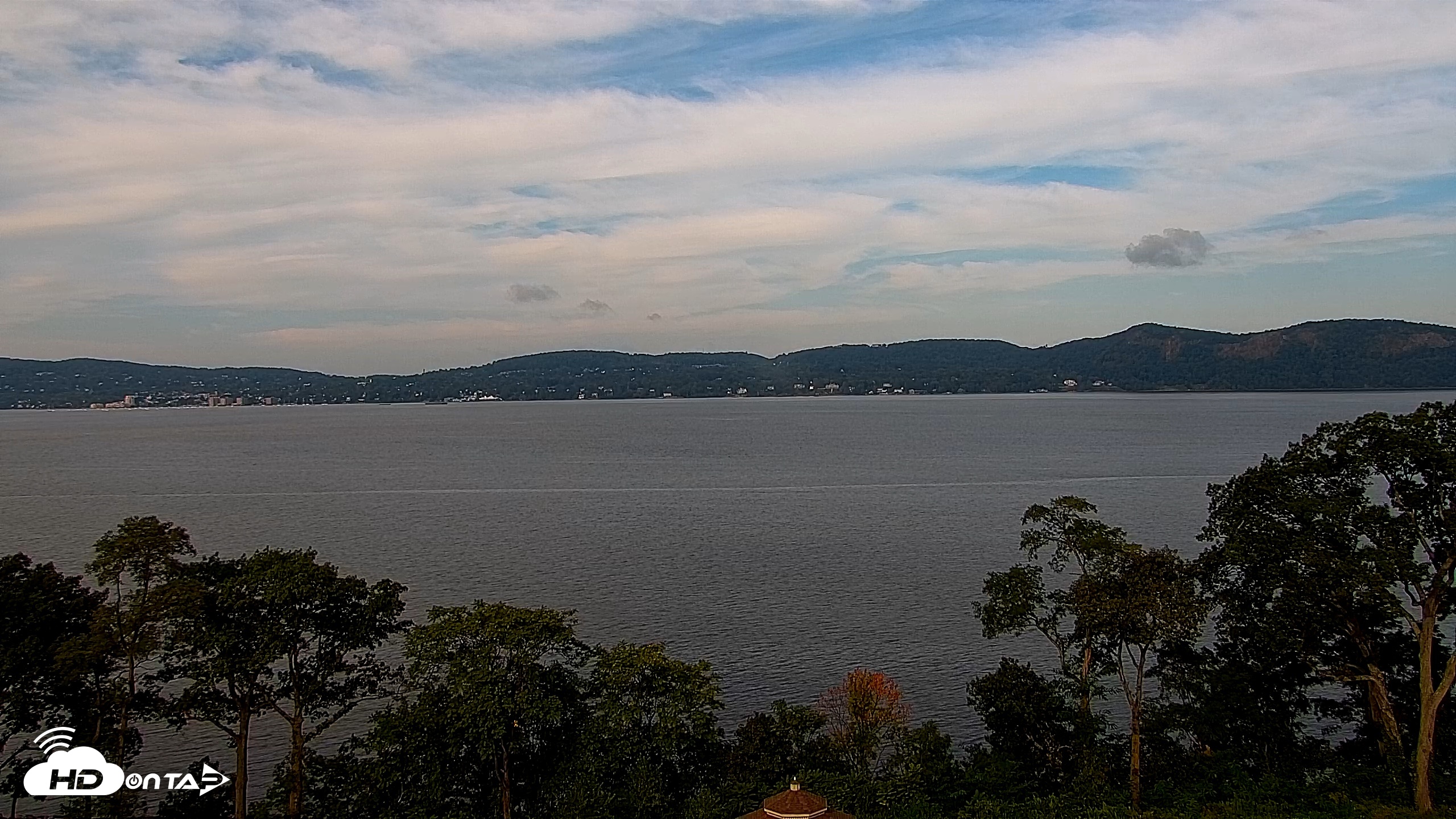 Snapshot of Hudson River Live Webcam taken Sep 10, 2026, 9:04am EDT