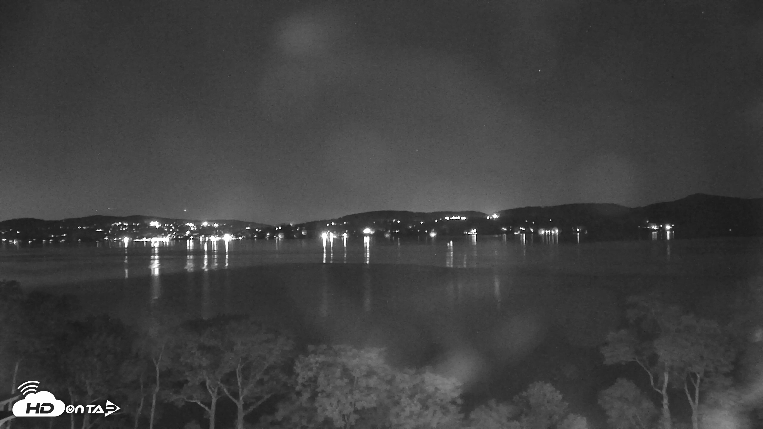 Snapshot of Hudson River Live Webcam taken Jun 5, 2026, 11:40pm EDT