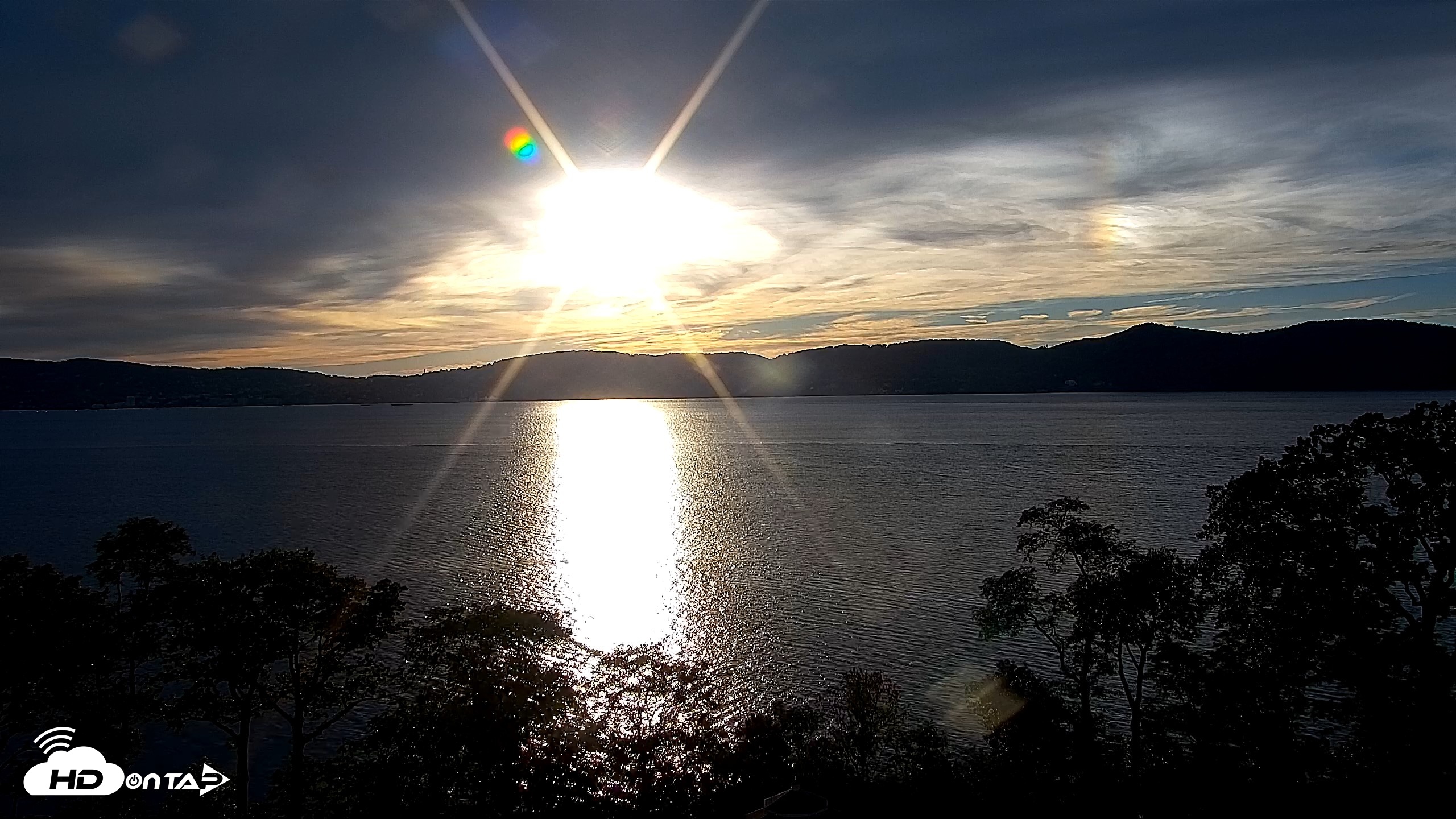 Snapshot of Hudson River Live Webcam taken Sep 24, 2026, 6:08pm EDT