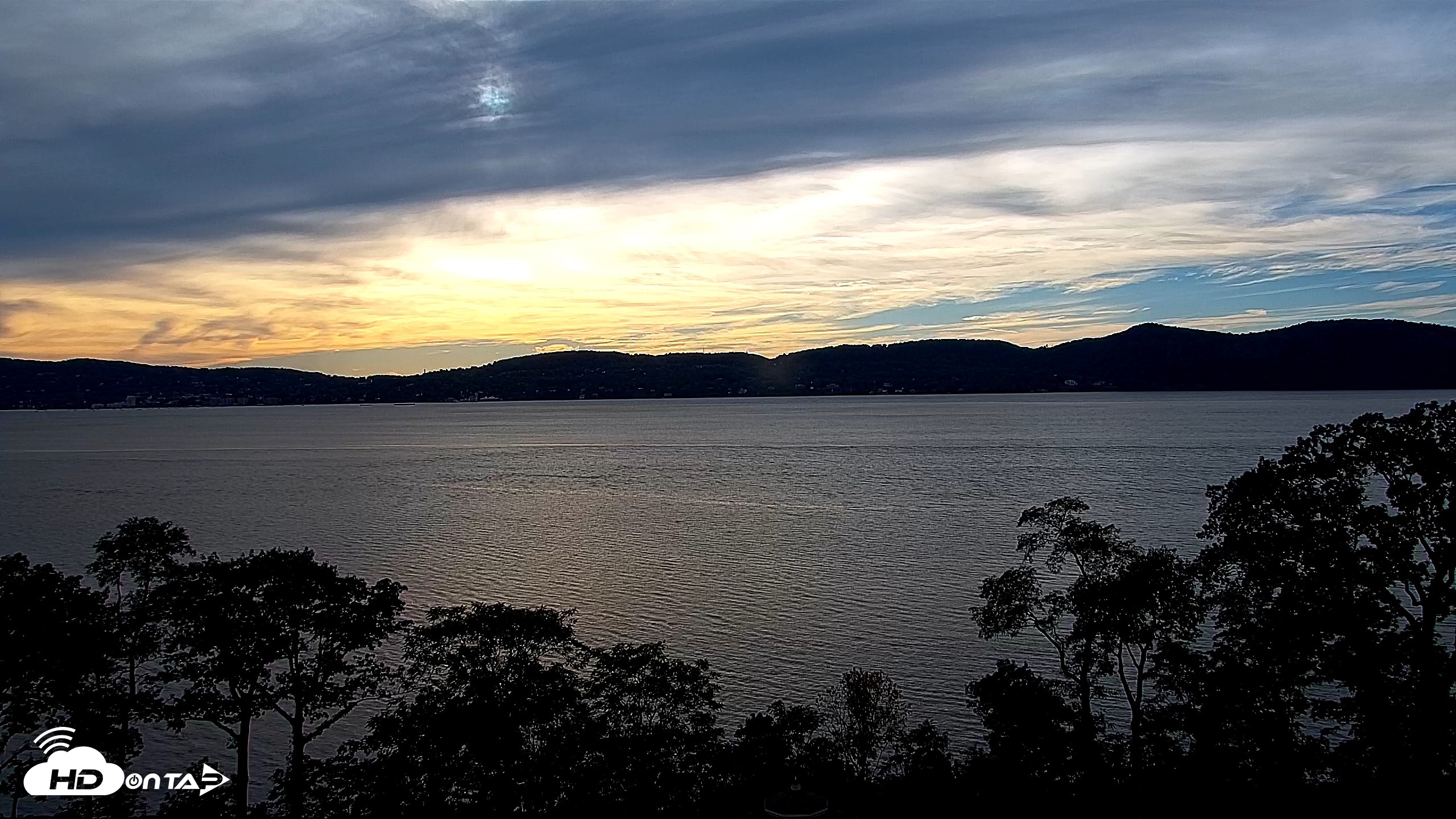 Snapshot of Hudson River Live Webcam taken Sep 24, 2026, 5:38pm EDT
