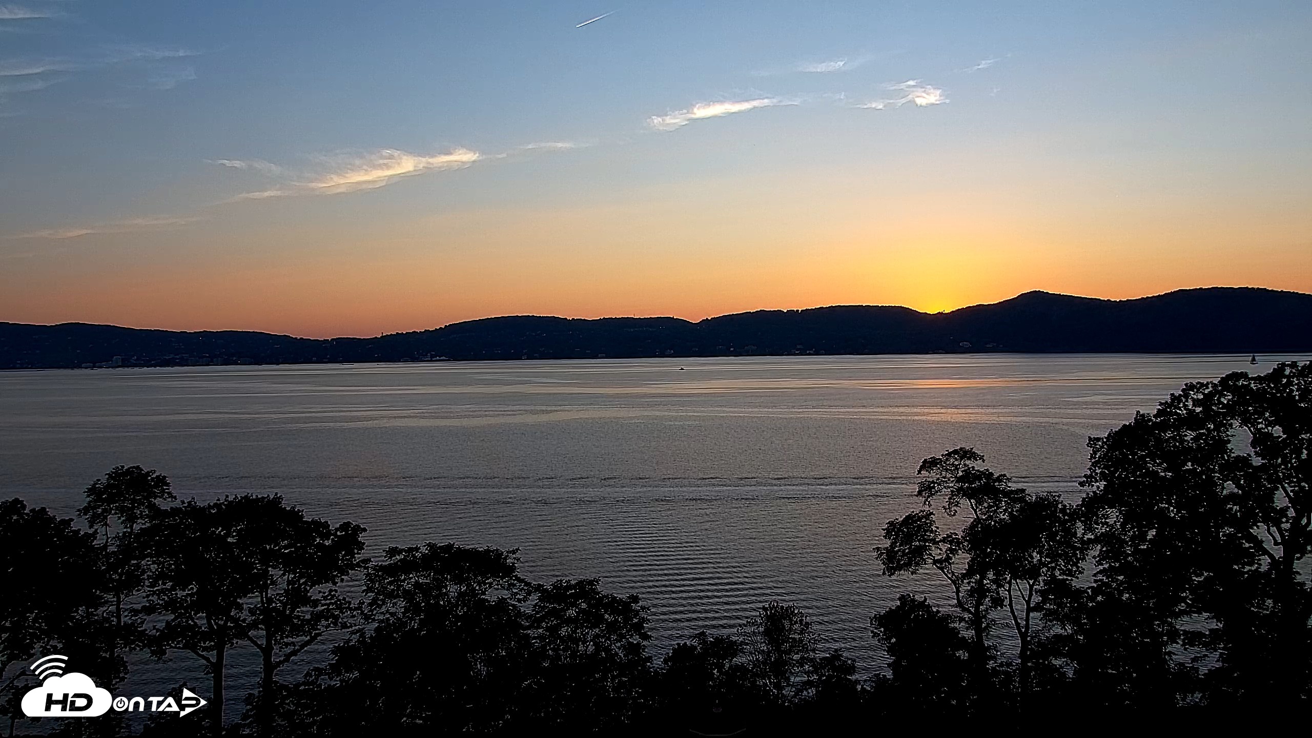 Snapshot of Hudson River Live Webcam taken Aug 28, 2026, 7:28pm EDT