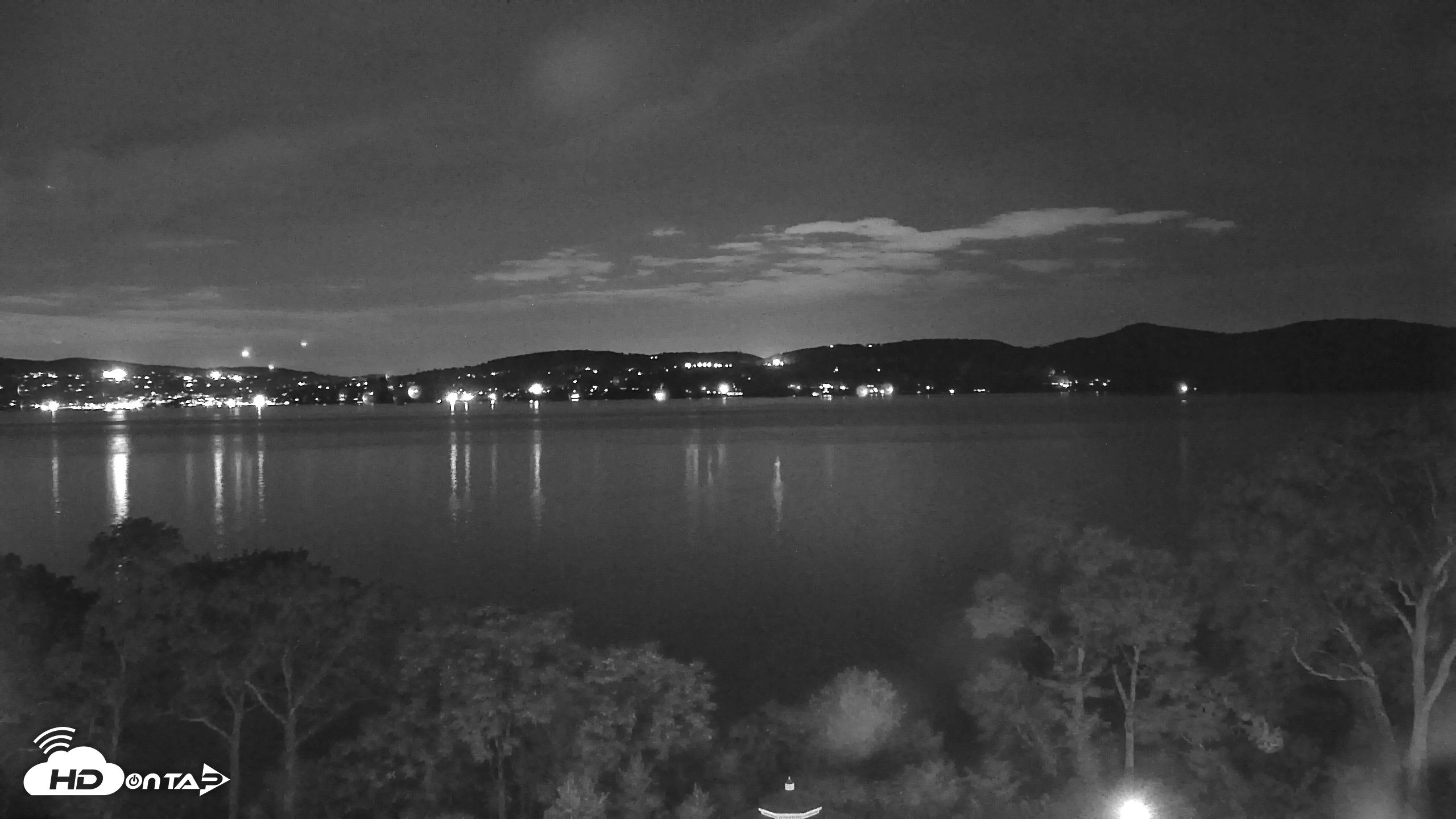Snapshot of Hudson River Live Webcam taken Sep 30, 2026, 8:46pm EDT