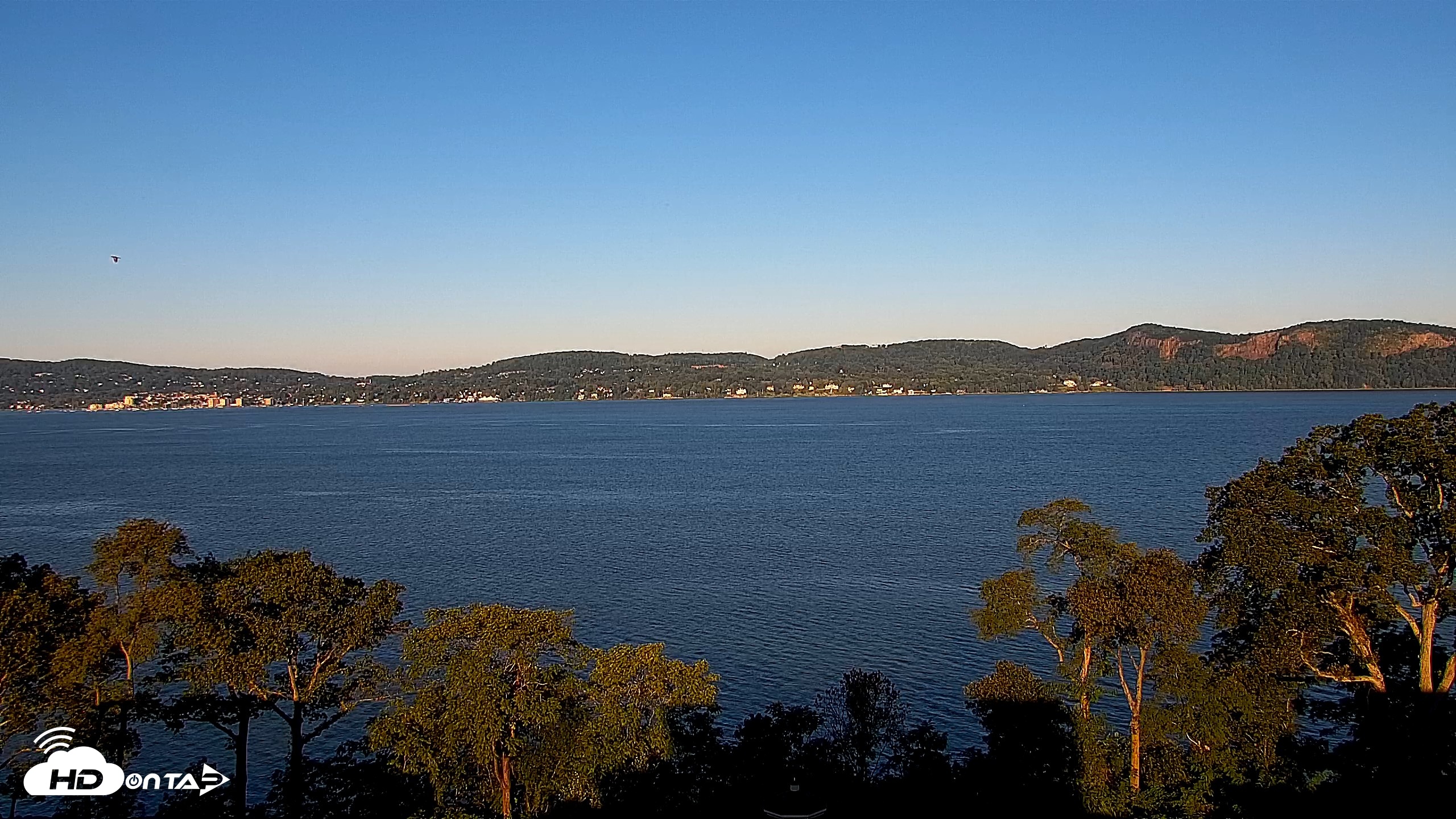 Snapshot of Hudson River Live Webcam taken Sep 7, 2026, 7:45am EDT