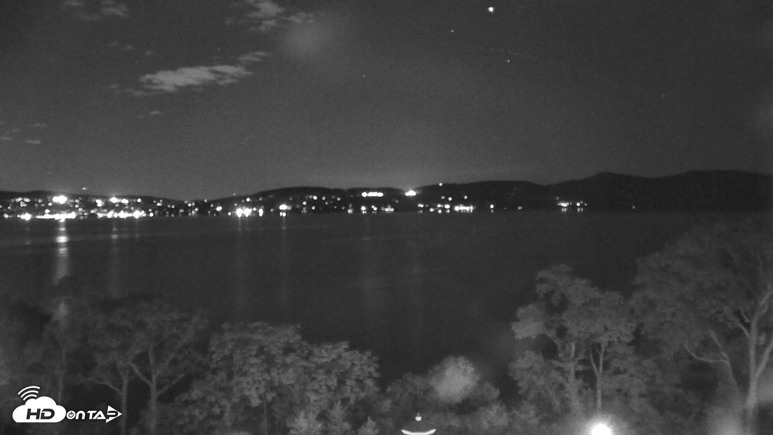 Snapshot of Hudson River Live Webcam taken Oct 8, 2026, 10:48pm EDT