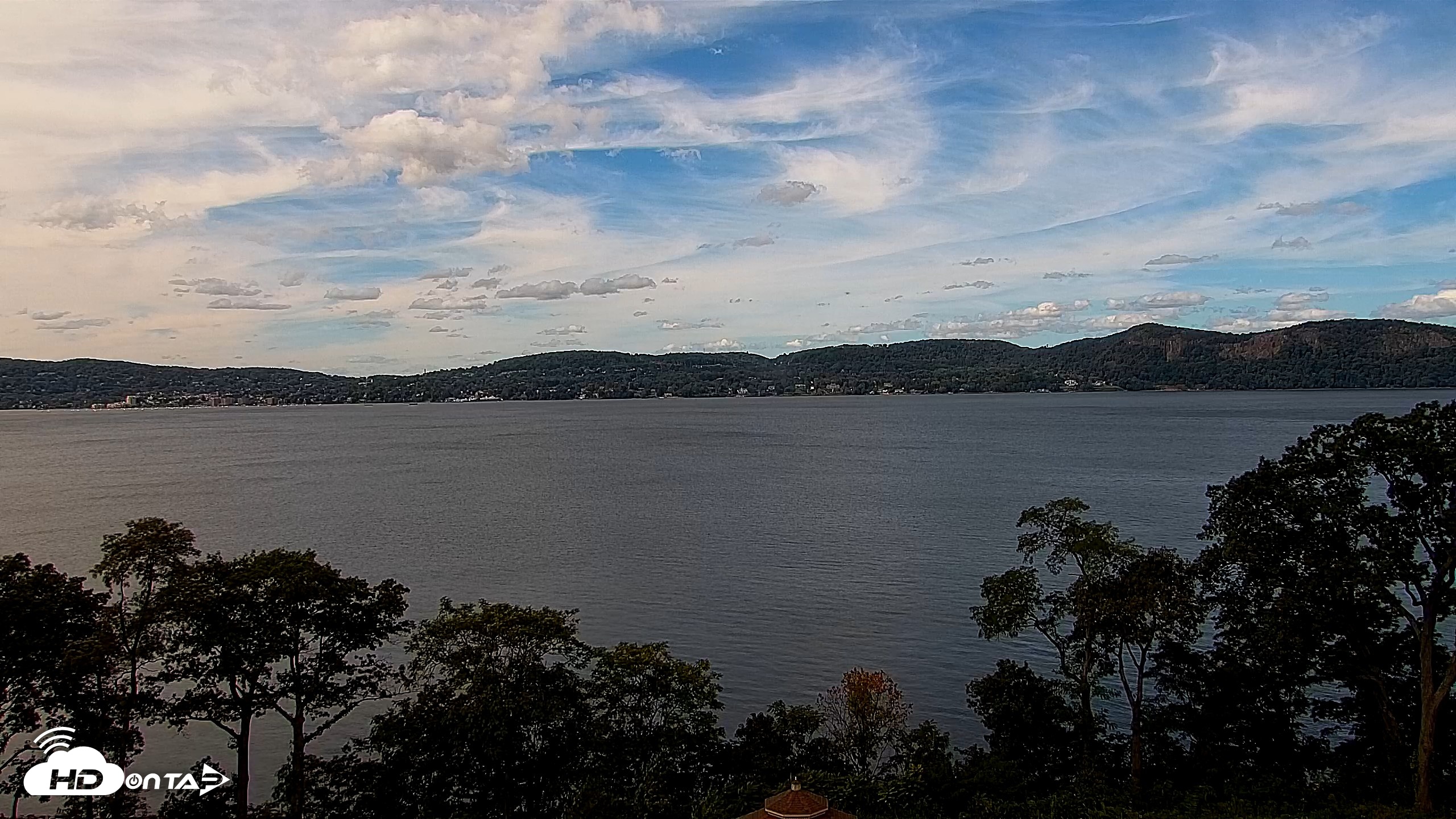 Snapshot of Hudson River Live Webcam taken Sep 23, 2026, 12:15pm EDT