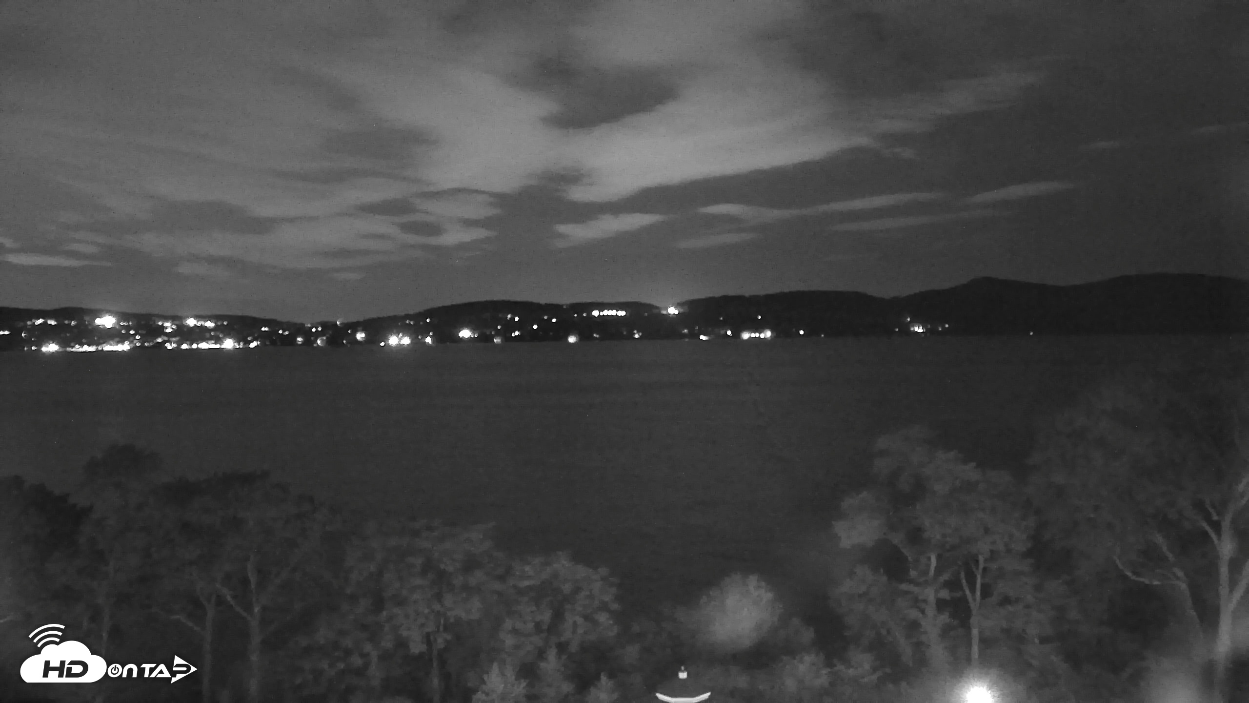 Snapshot of Hudson River Live Webcam taken Sep 19, 2026, 1:59am EDT