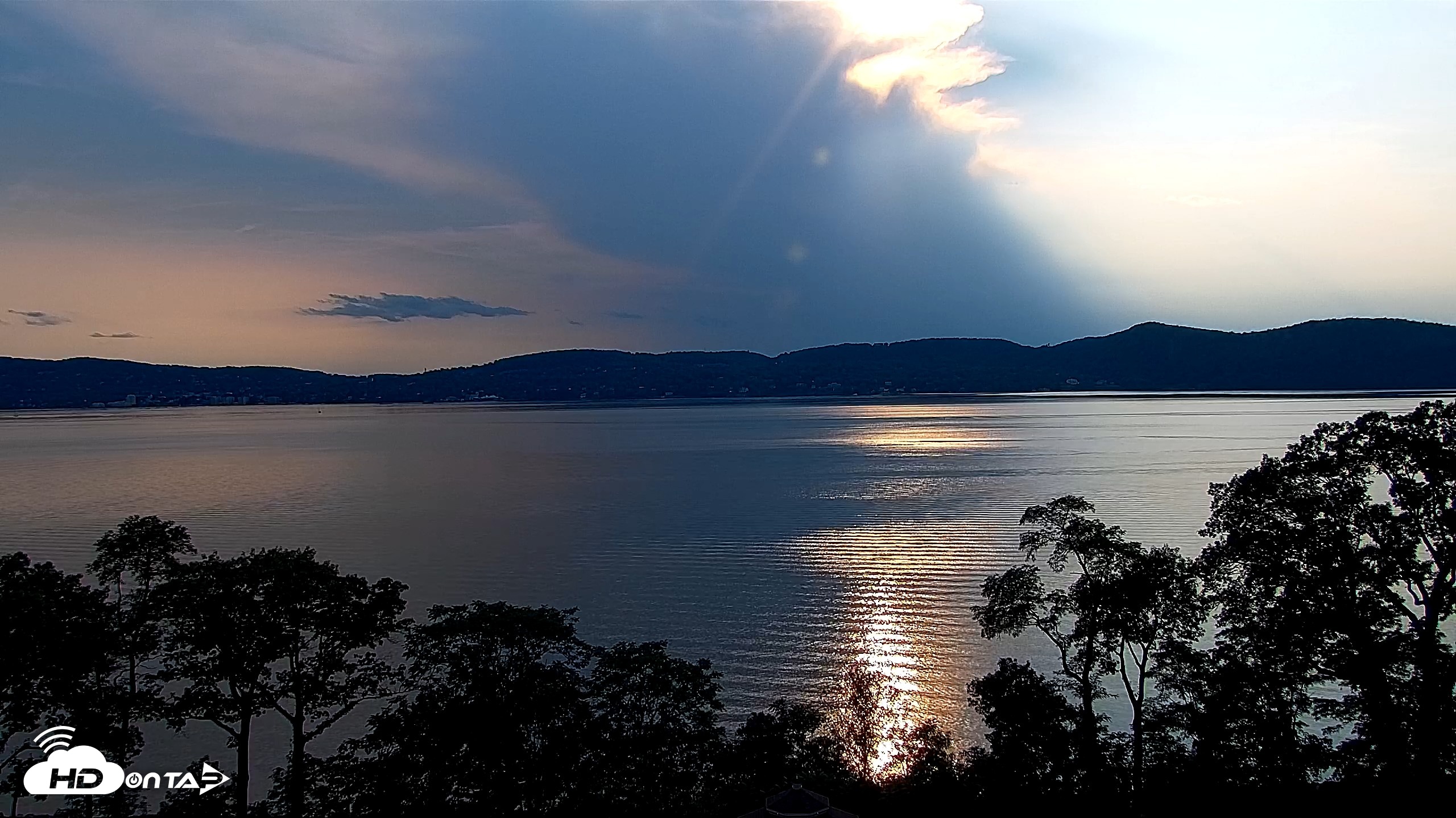 Snapshot of Hudson River Live Webcam taken Aug 12, 2026, 6:21pm EDT
