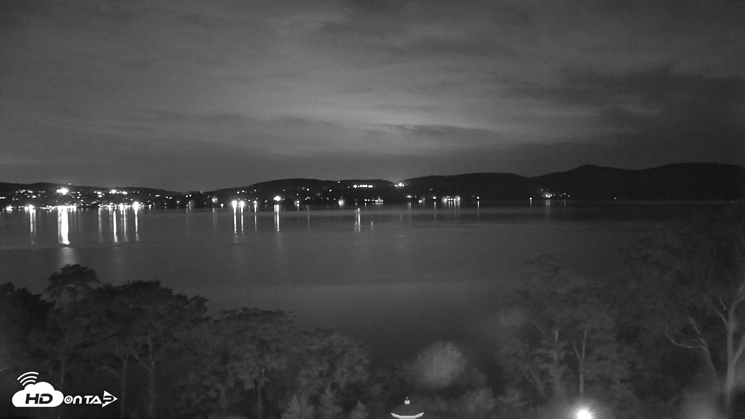 Snapshot of Hudson River Live Webcam taken Sep 3, 2026, 11:07pm EDT