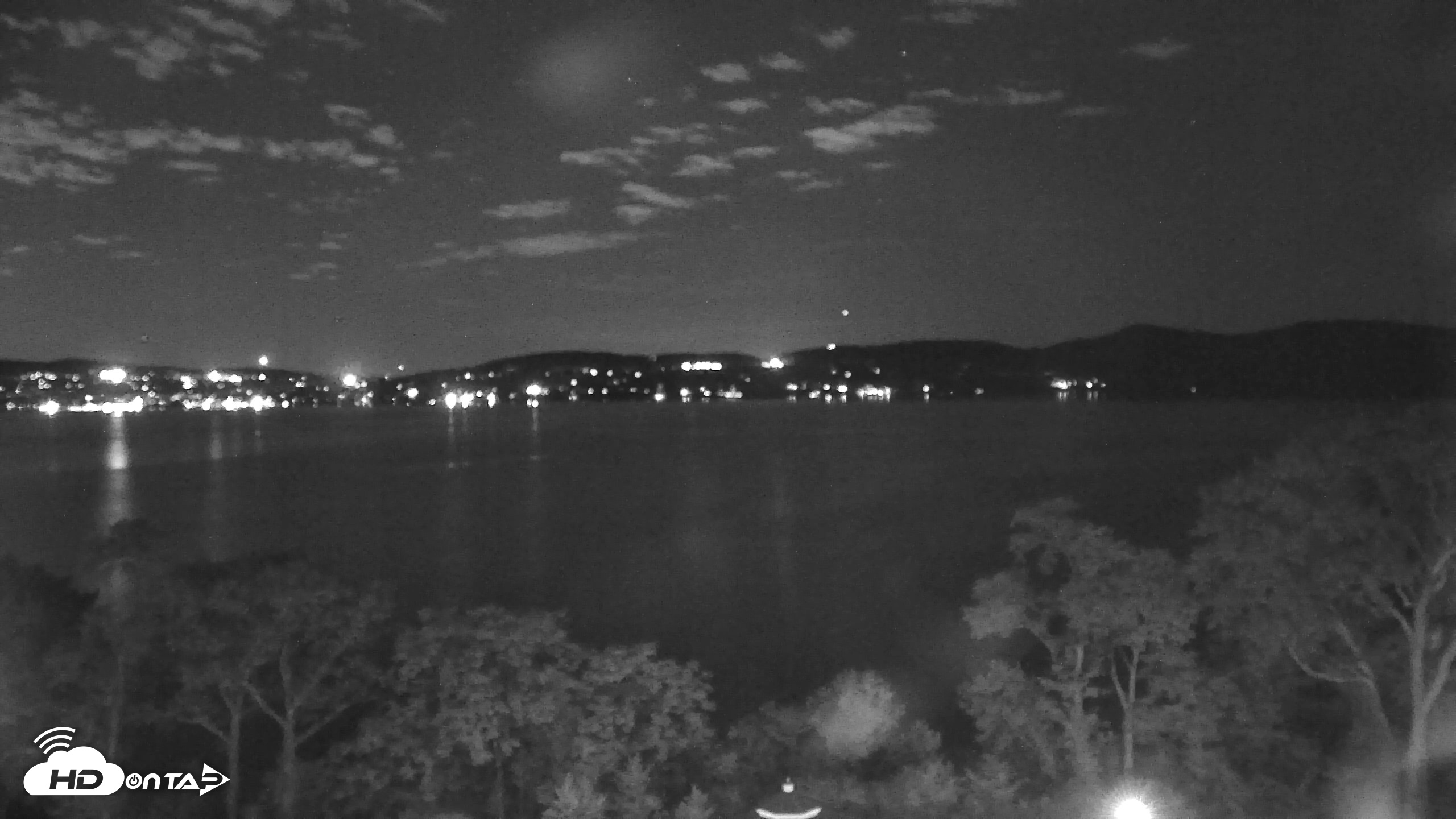 Snapshot of Hudson River Live Webcam taken Oct 8, 2026, 10:34pm EDT