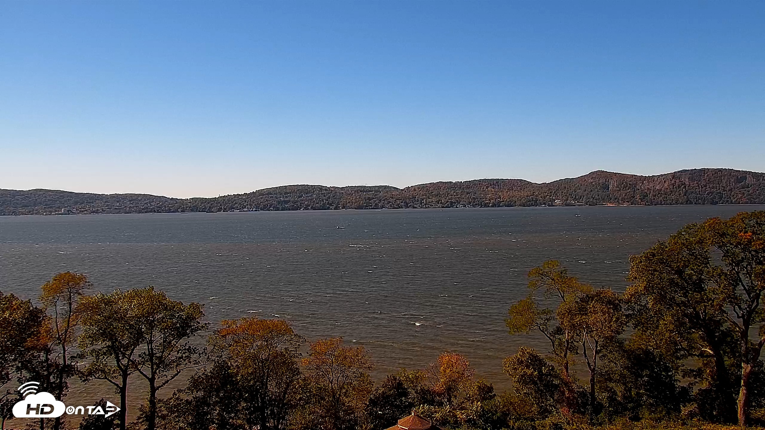 Snapshot of Hudson River Live Webcam taken Oct 20, 2026, 1:21pm EDT