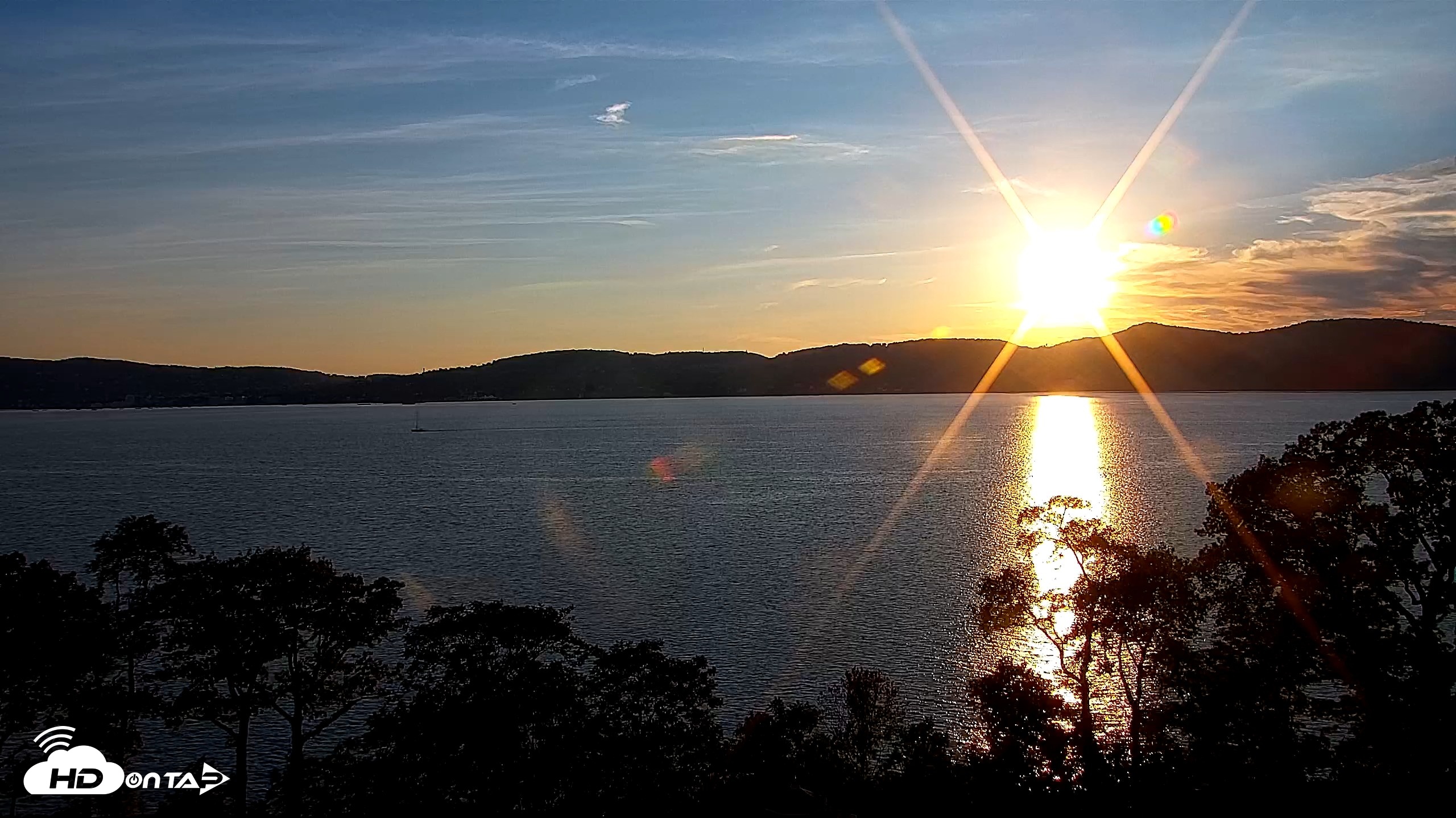 Snapshot of Hudson River Live Webcam taken Aug 18, 2026, 7:22pm EDT
