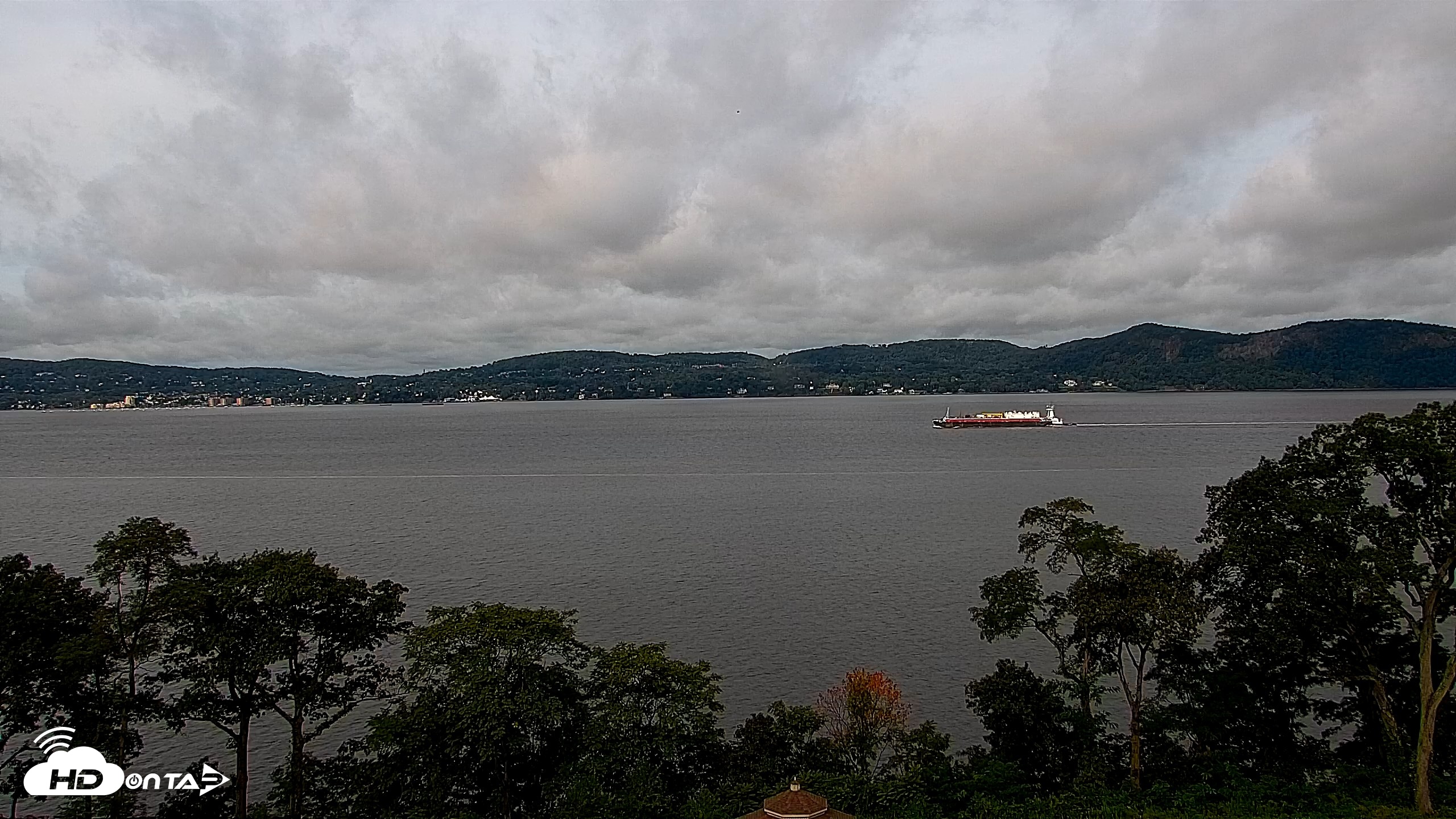 Snapshot of Hudson River Live Webcam taken Sep 3, 2026, 9:44am EDT