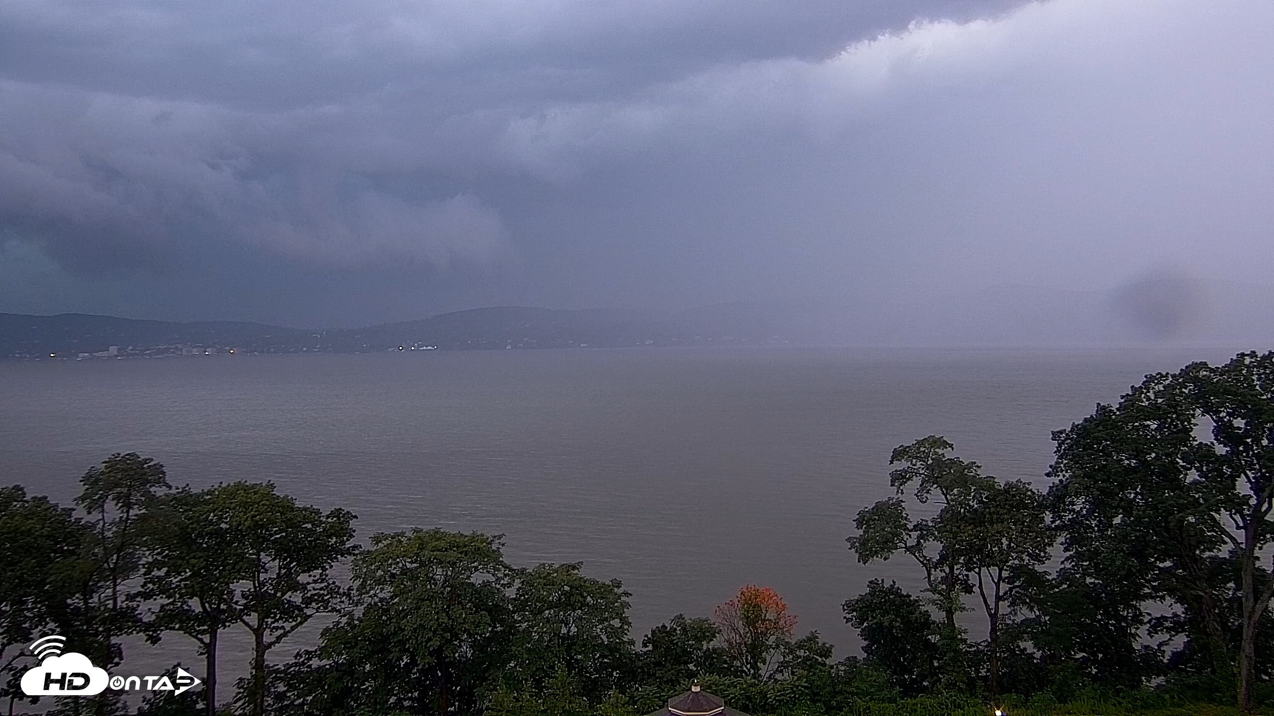 Snapshot of Hudson River Live Webcam taken Aug 7, 2026, 6:25pm EDT