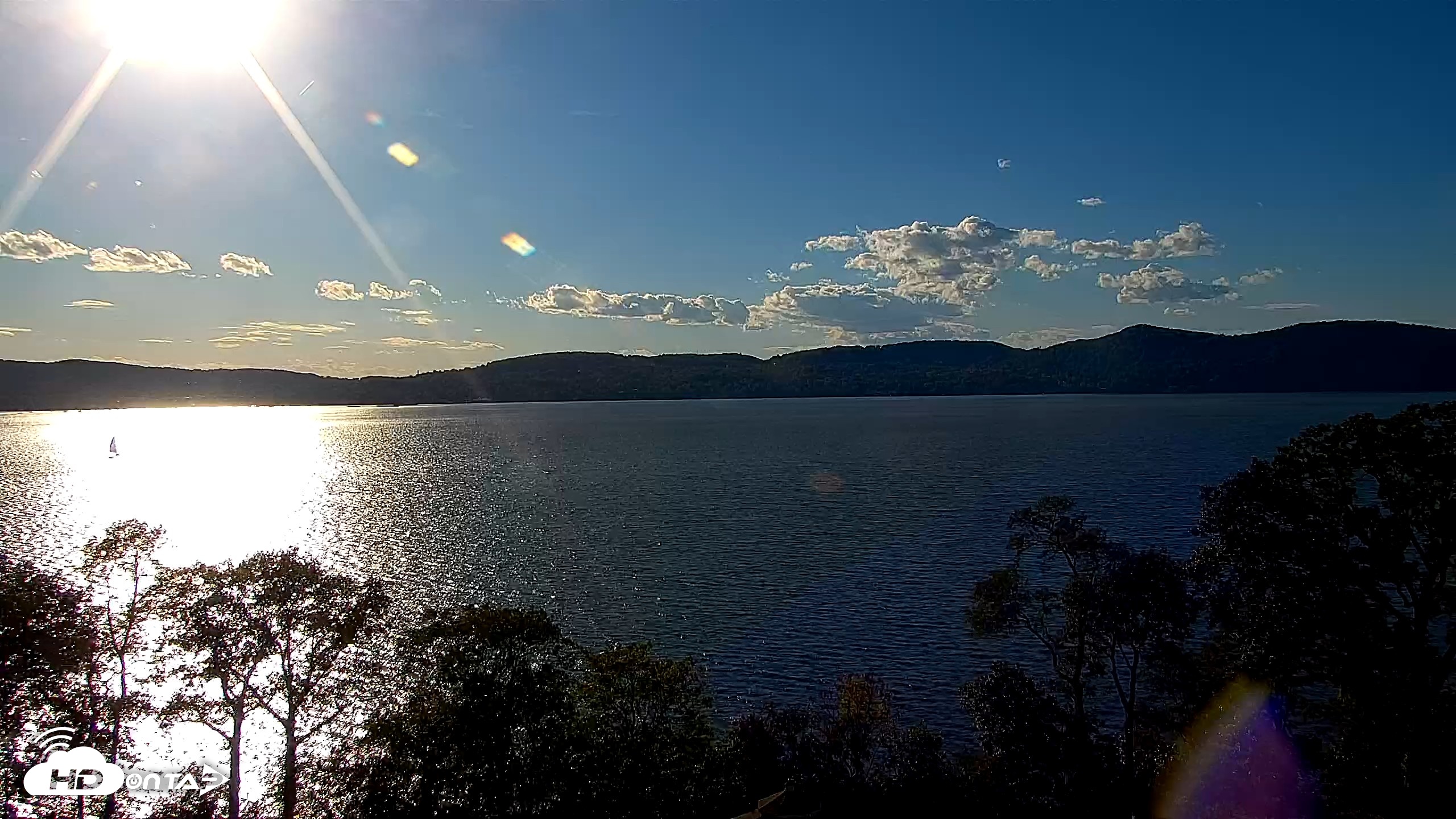 Snapshot of Hudson River Live Webcam taken Oct 8, 2026, 4:45pm EDT