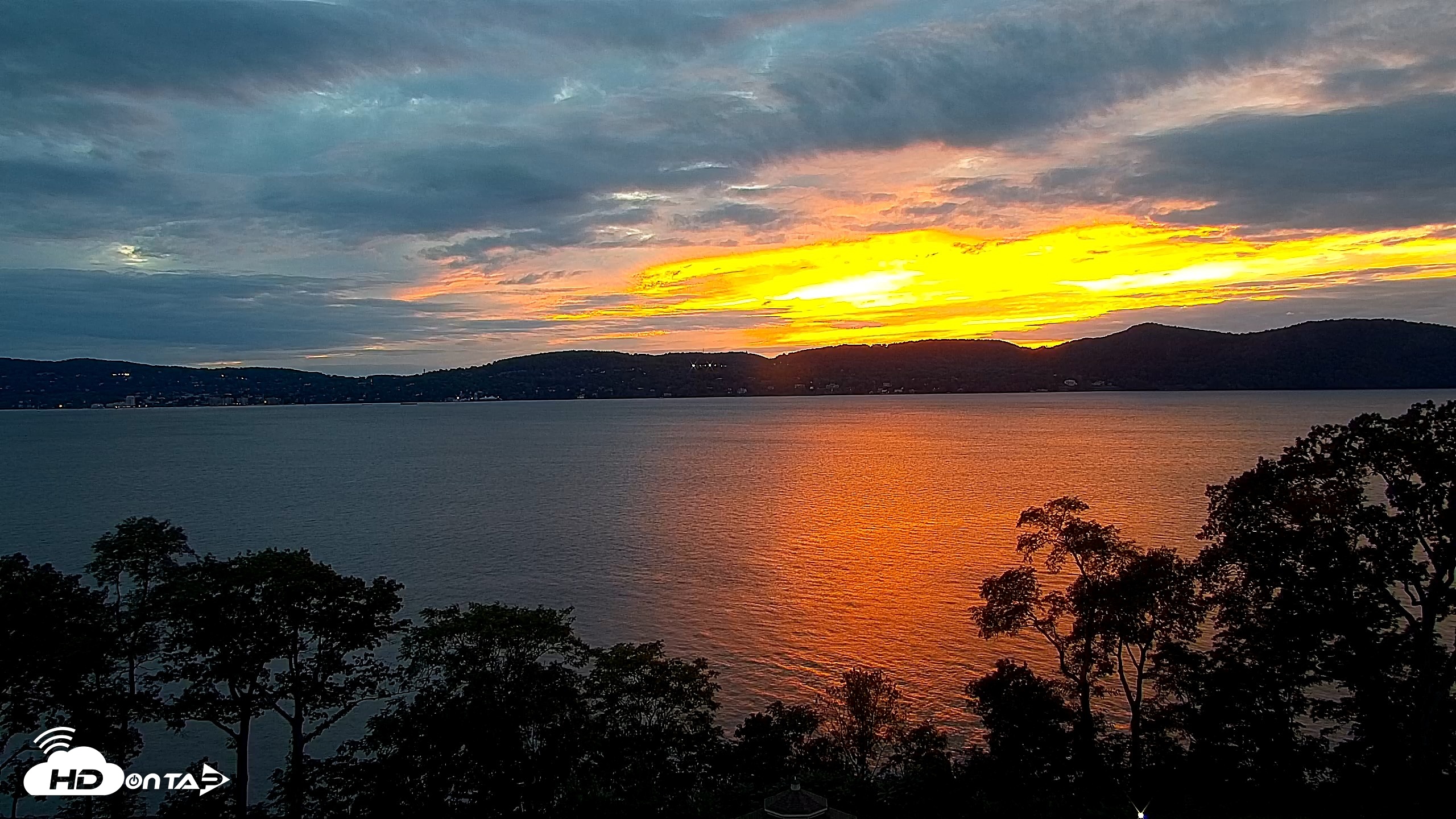 Snapshot of Hudson River Live Webcam taken Sep 22, 2026, 6:59pm EDT
