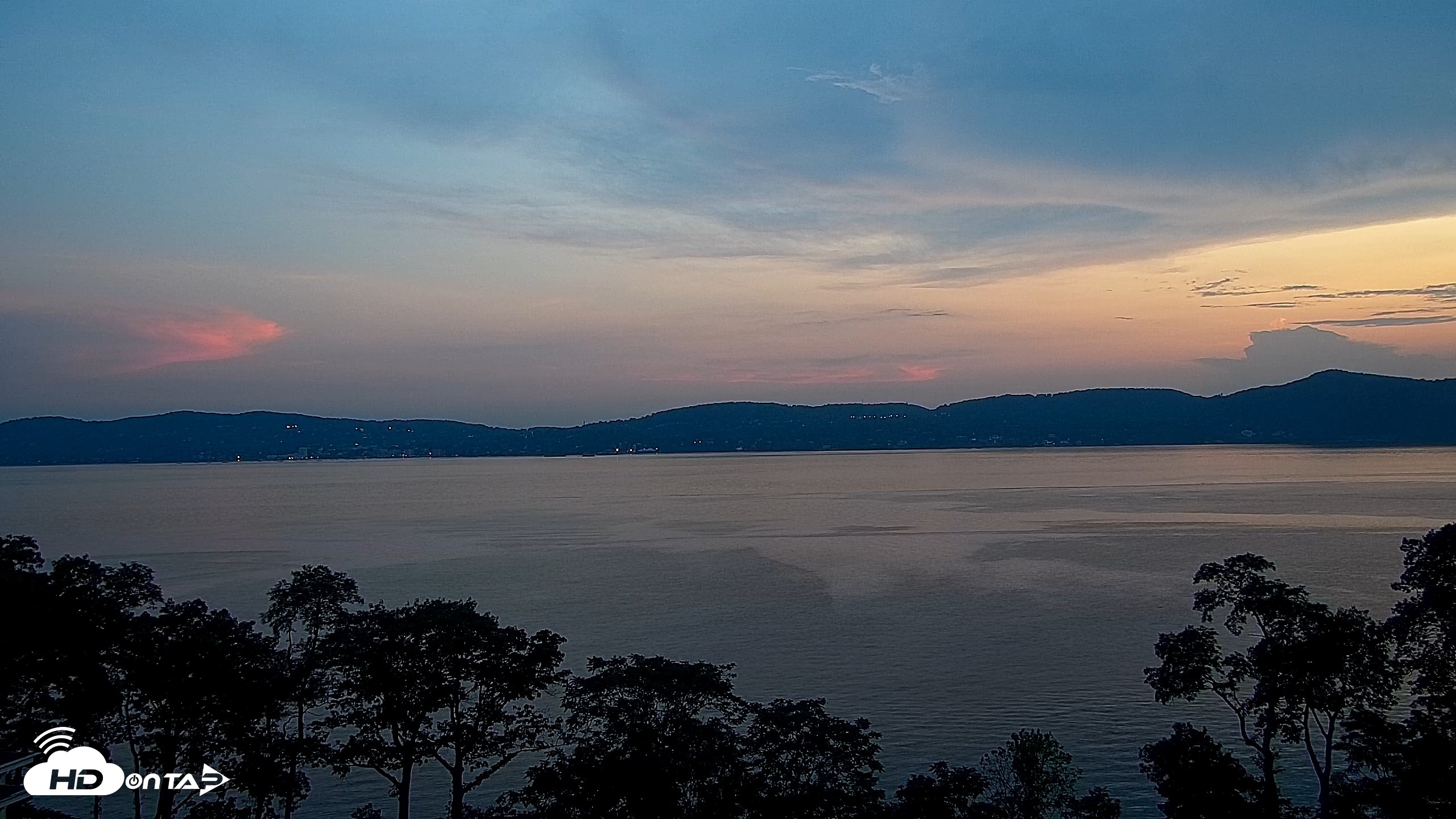 Snapshot of Hudson River Live Webcam taken Jul 1, 2026, 8:43pm EDT