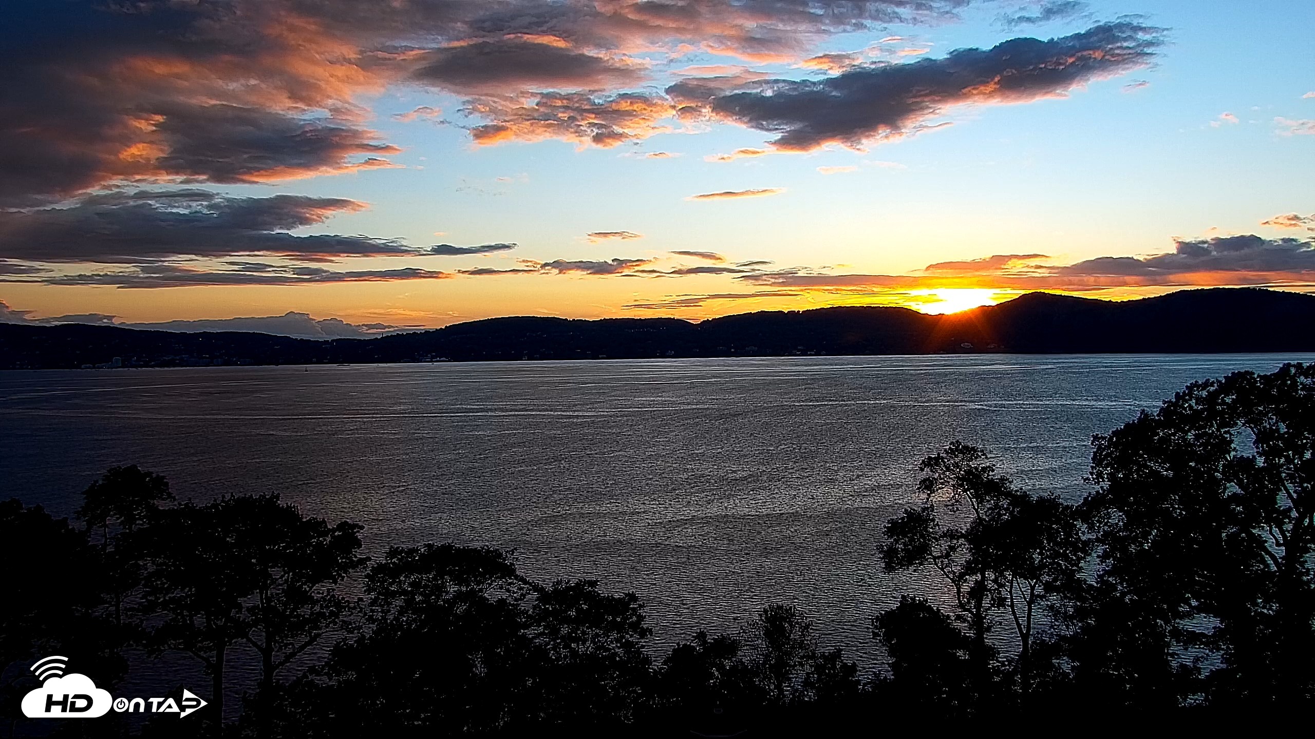 Snapshot of Hudson River Live Webcam taken Aug 25, 2026, 7:31pm EDT