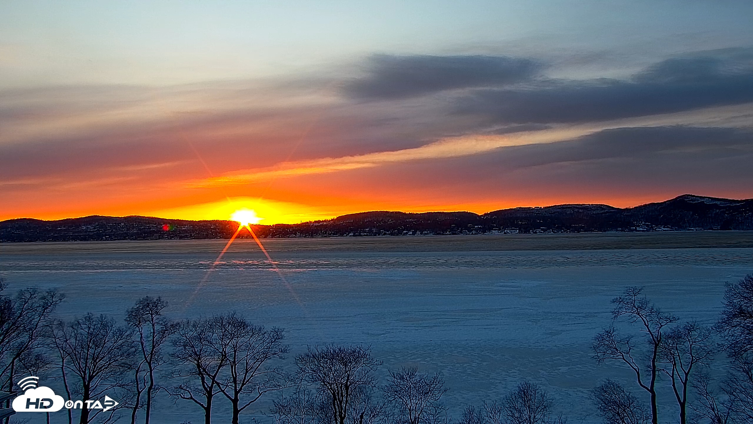 Snapshot of Hudson River Live Webcam taken Feb 7, 2026, 5:14pm EST