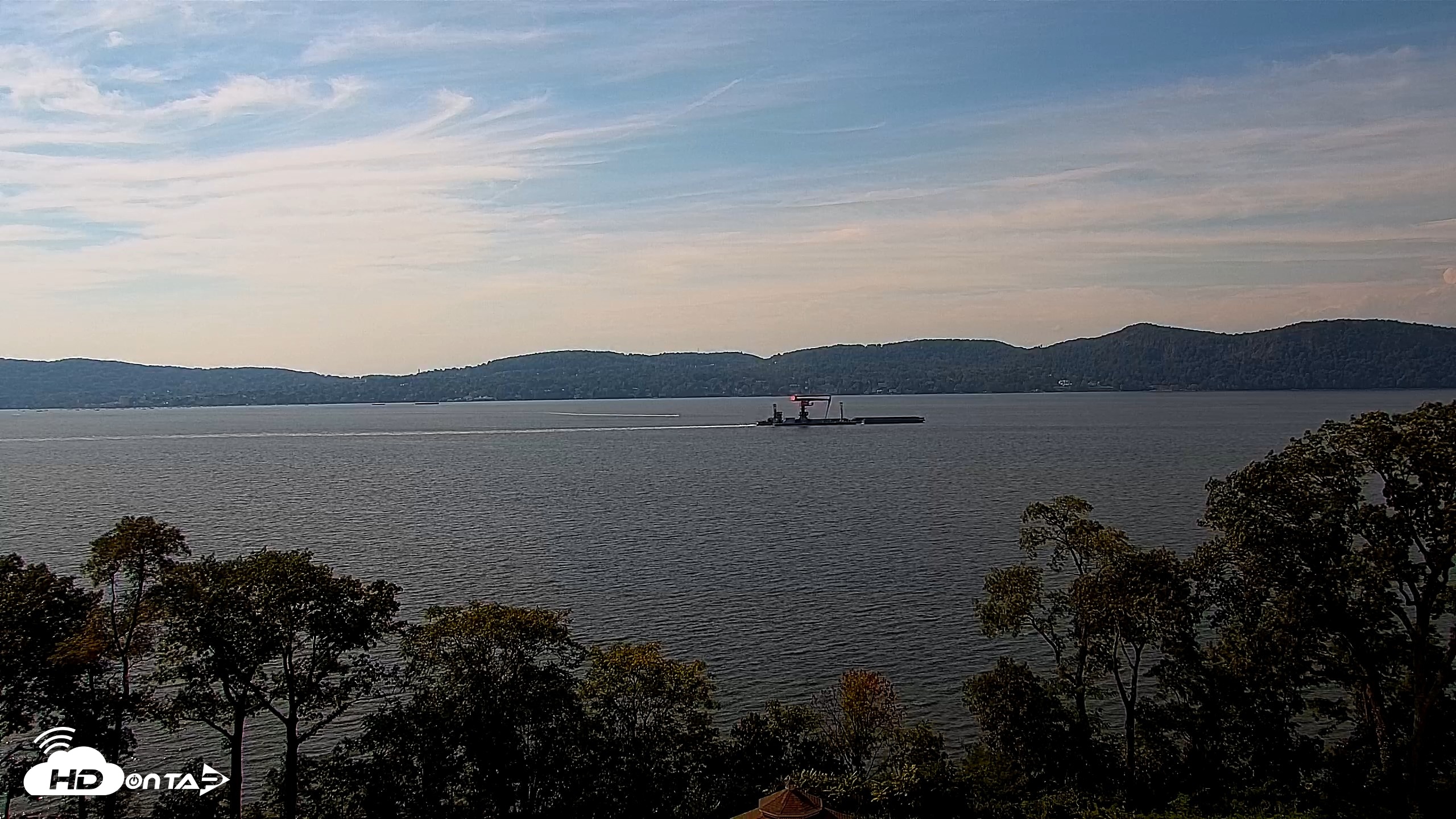 Snapshot of Hudson River Live Webcam taken Oct 2, 2026, 2:33pm EDT