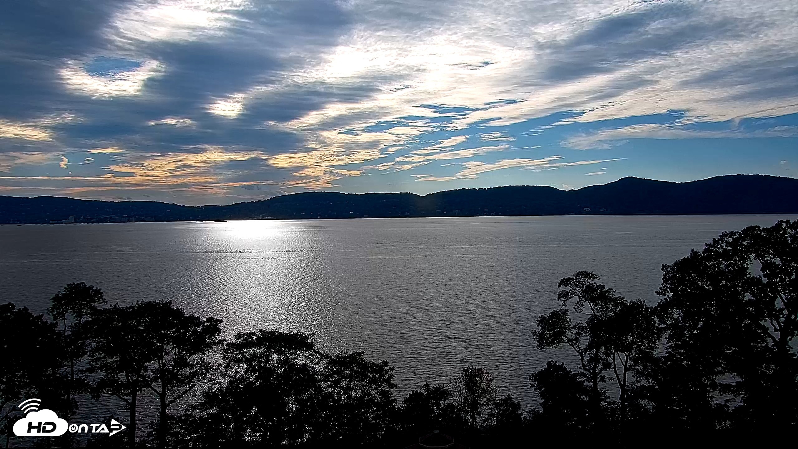 Snapshot of Hudson River Live Webcam taken Sep 10, 2026, 5:08pm EDT