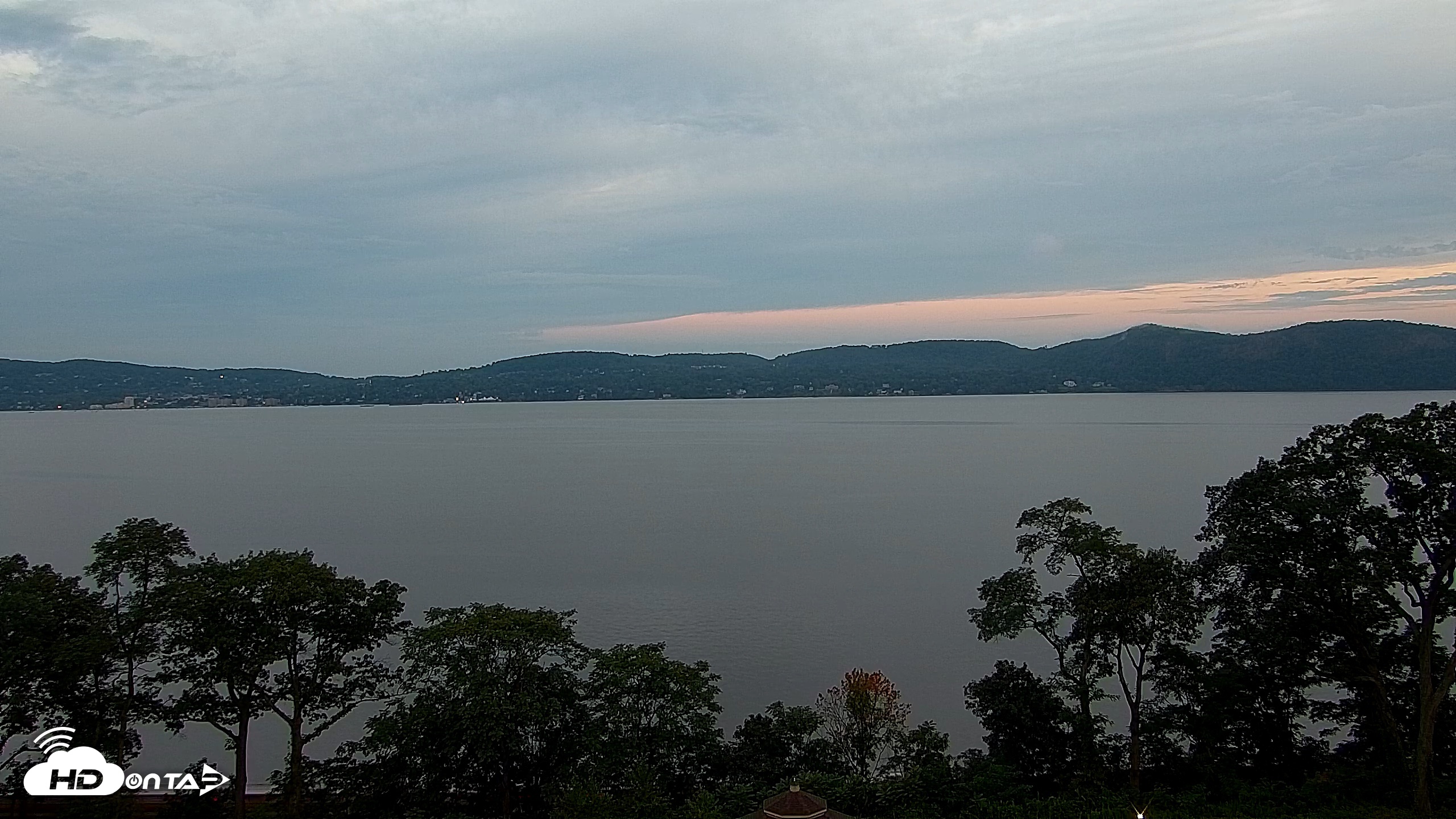 Snapshot of Hudson River Live Webcam taken Aug 22, 2026, 6:15am EDT