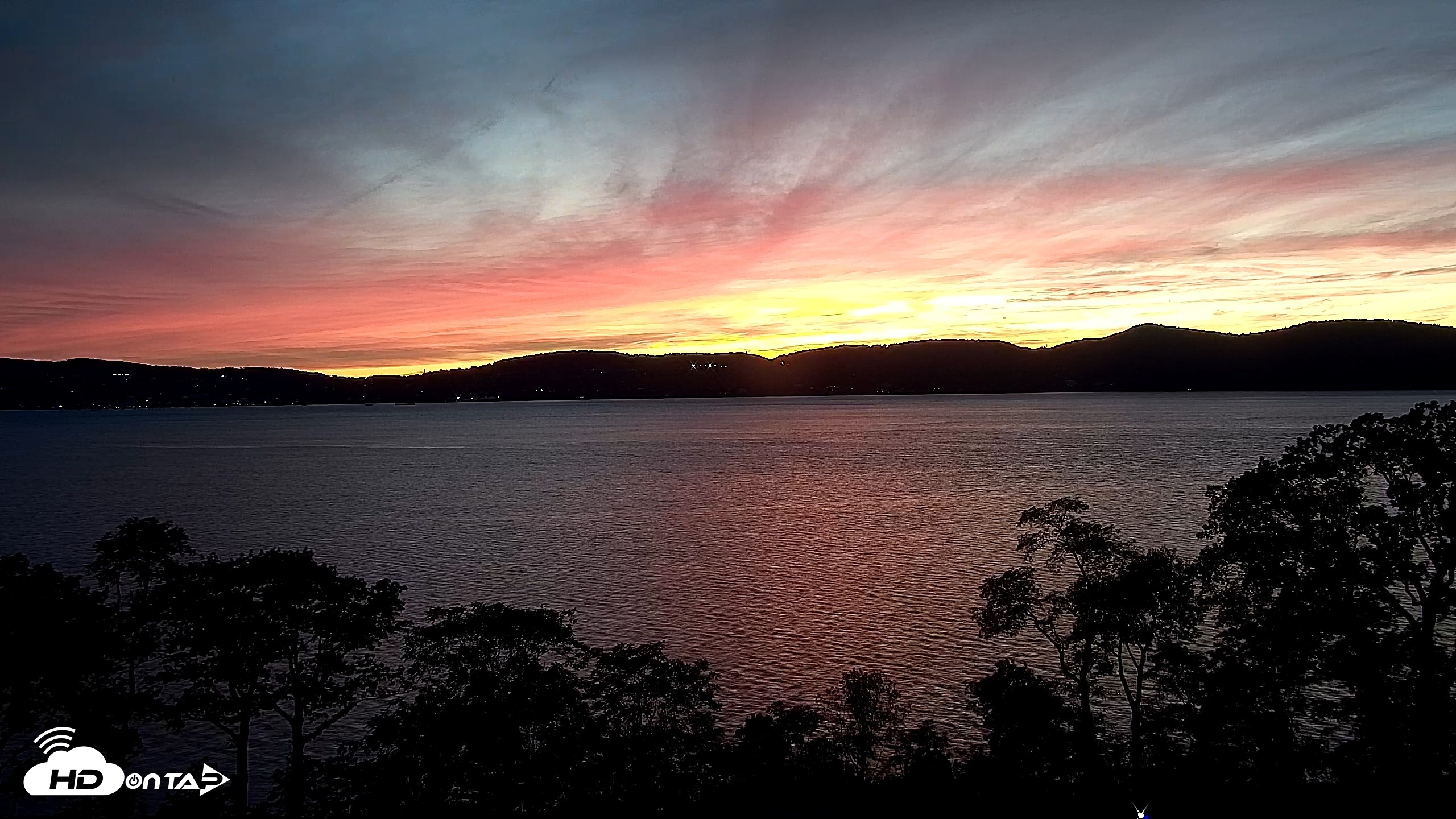 Snapshot of Hudson River Live Webcam taken Sep 24, 2026, 7:08pm EDT