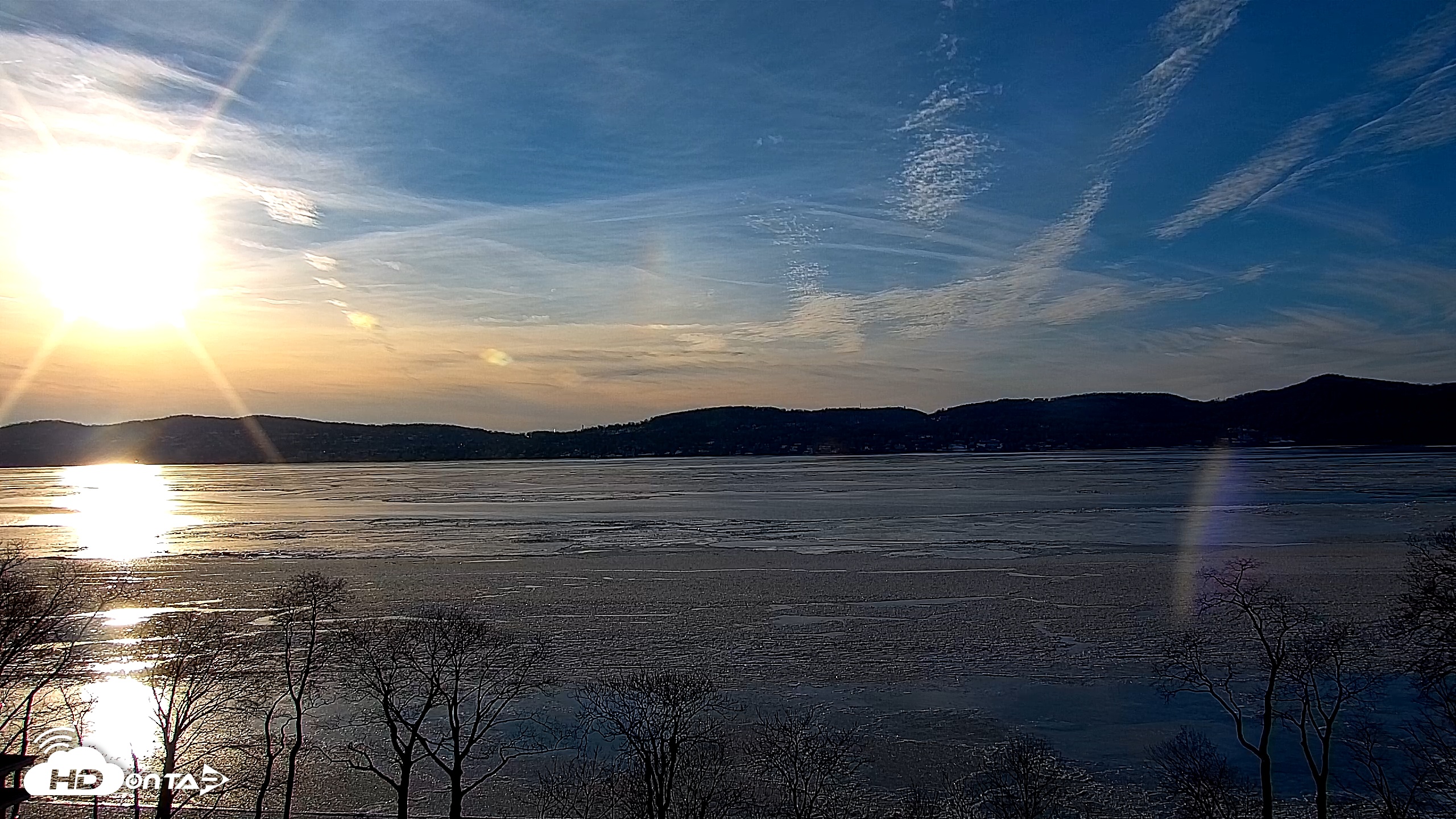 Snapshot of Hudson River Live Webcam taken Jan 24, 2026, 4:06pm EST
