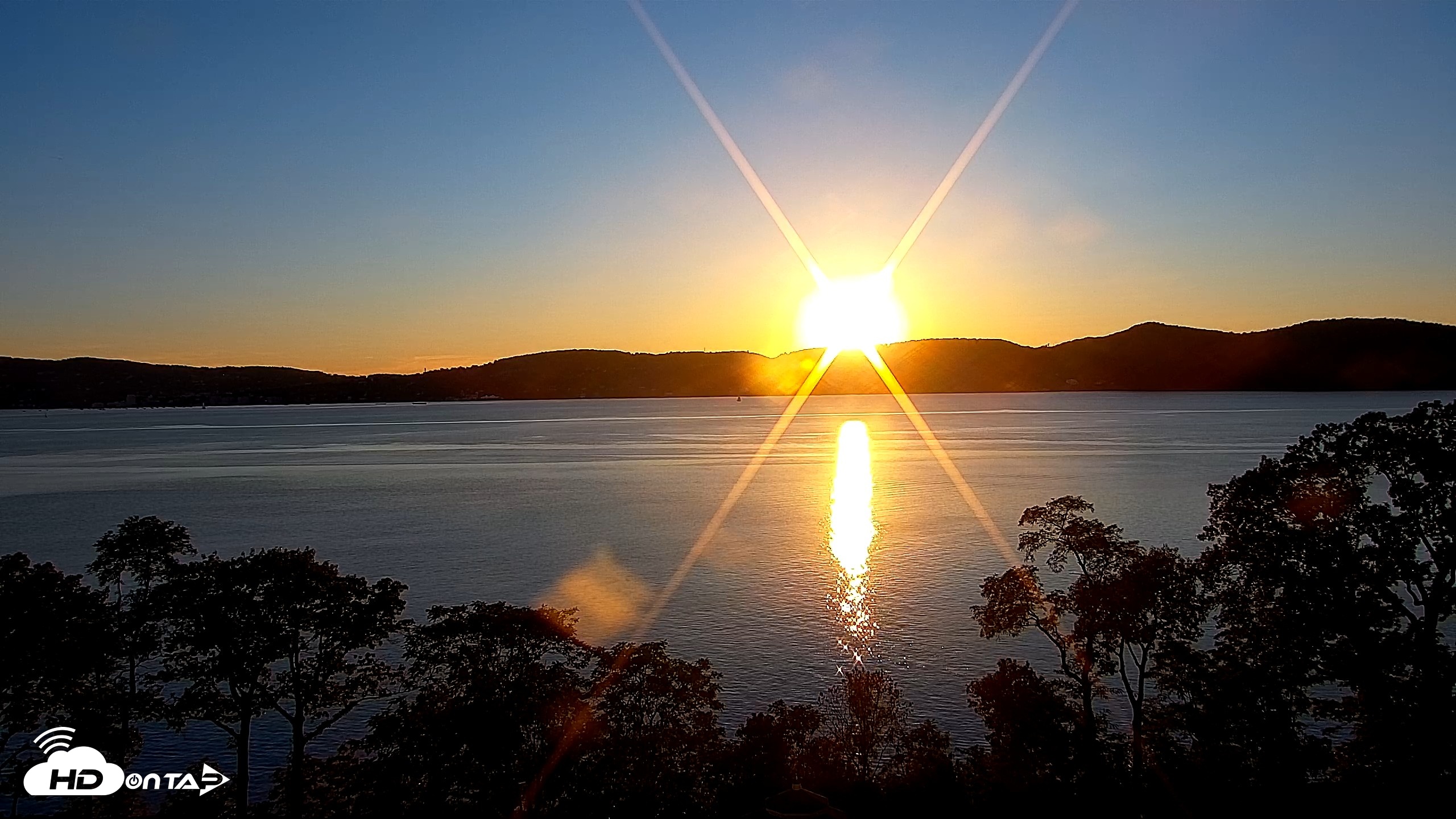 Snapshot of Hudson River Live Webcam taken Sep 11, 2026, 6:55pm EDT