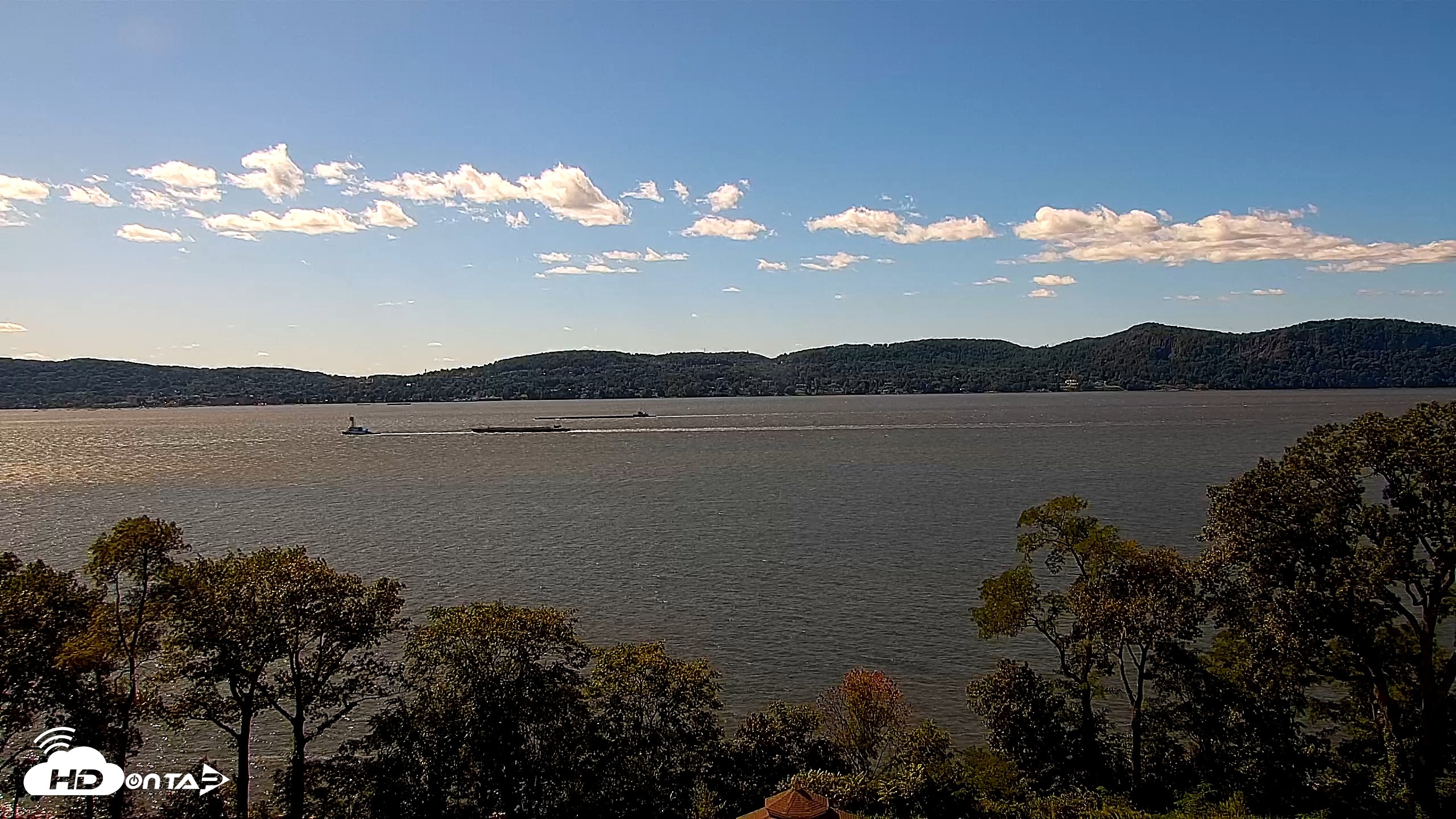 Snapshot of Hudson River Live Webcam taken Sep 14, 2026, 2:35pm EDT