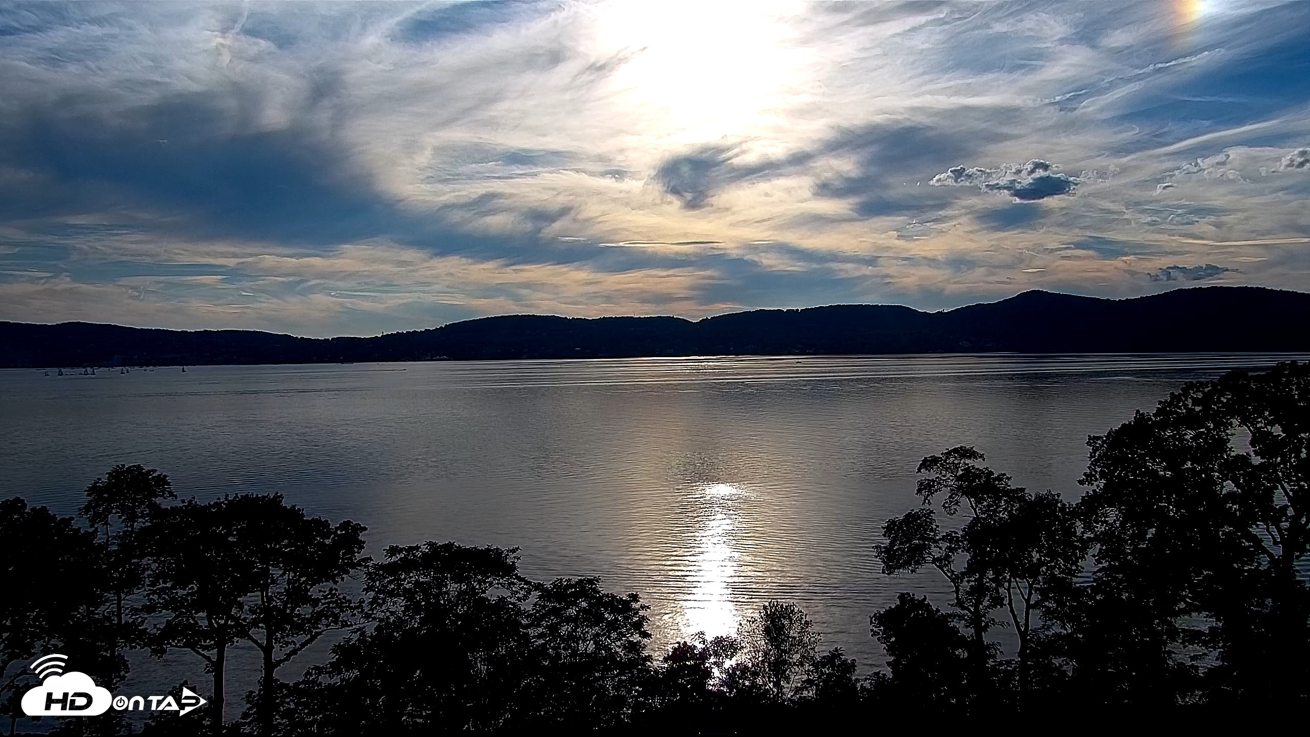 Snapshot of Hudson River Live Webcam taken Aug 26, 2026, 6:13pm EDT