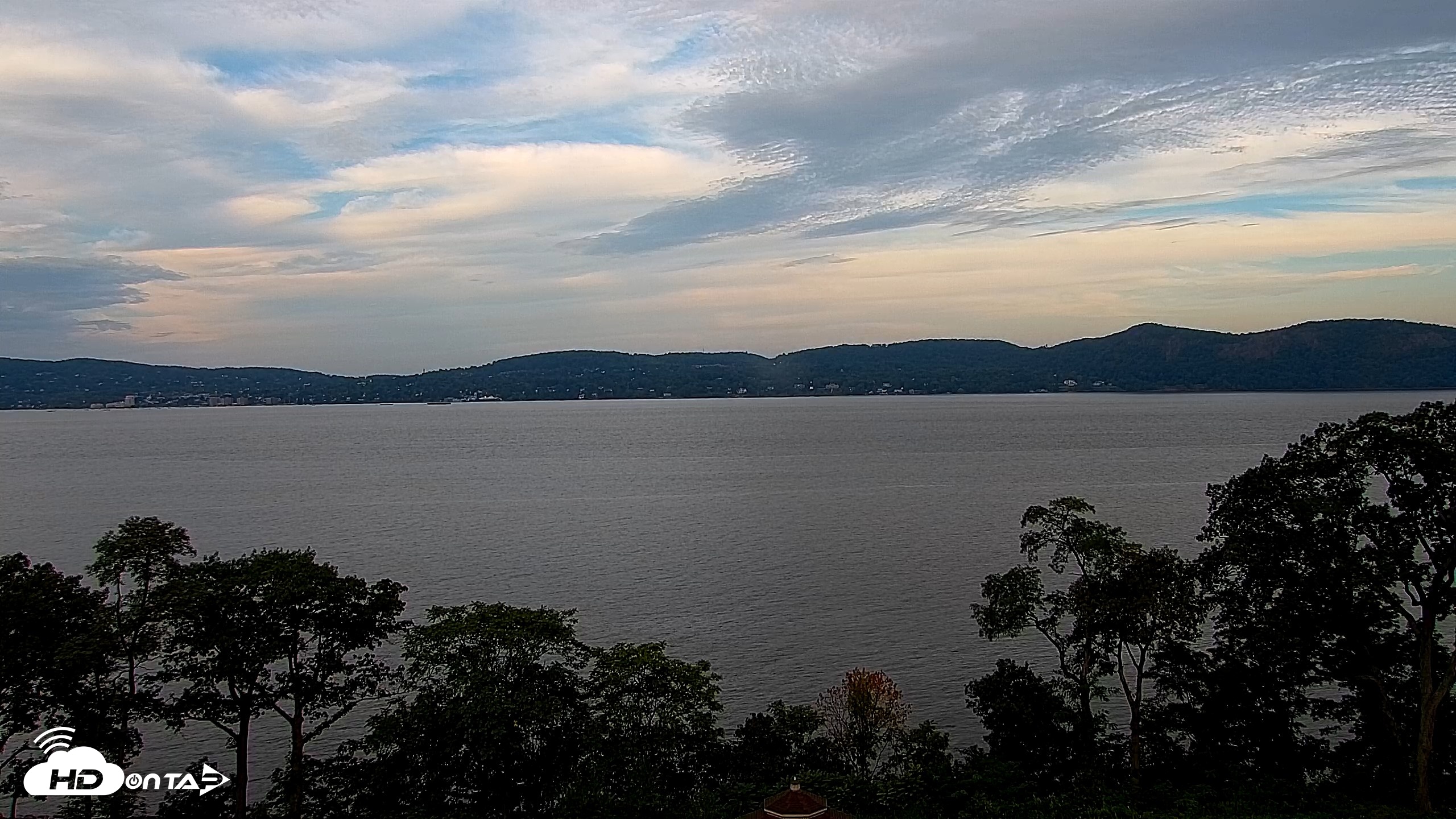 Snapshot of Hudson River Live Webcam taken Sep 10, 2026, 7:30am EDT