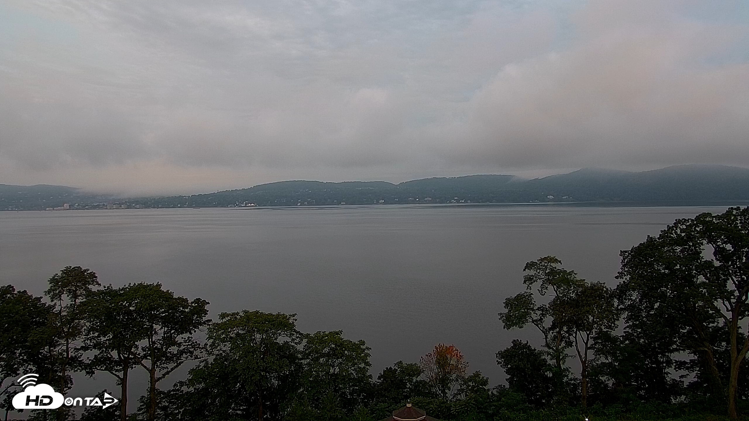Snapshot of Hudson River Live Webcam taken Aug 28, 2026, 6:38am EDT