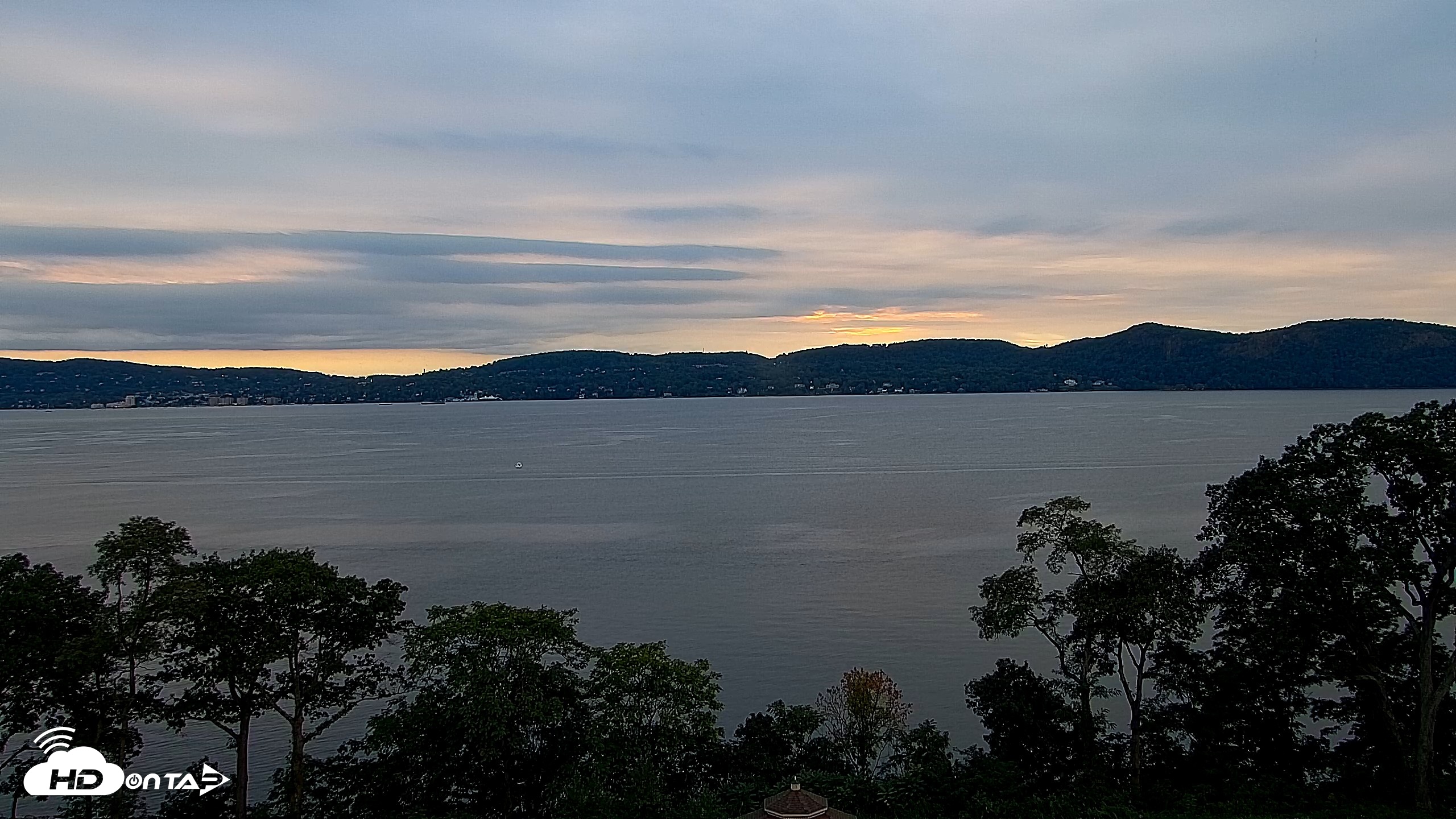 Snapshot of Hudson River Live Webcam taken Sep 19, 2026, 6:09pm EDT