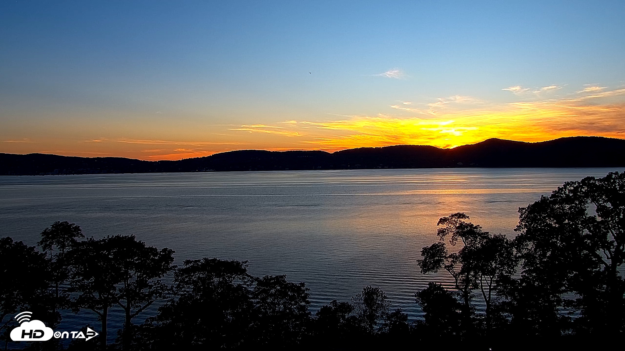 Snapshot of Hudson River Live Webcam taken Aug 29, 2026, 7:29pm EDT