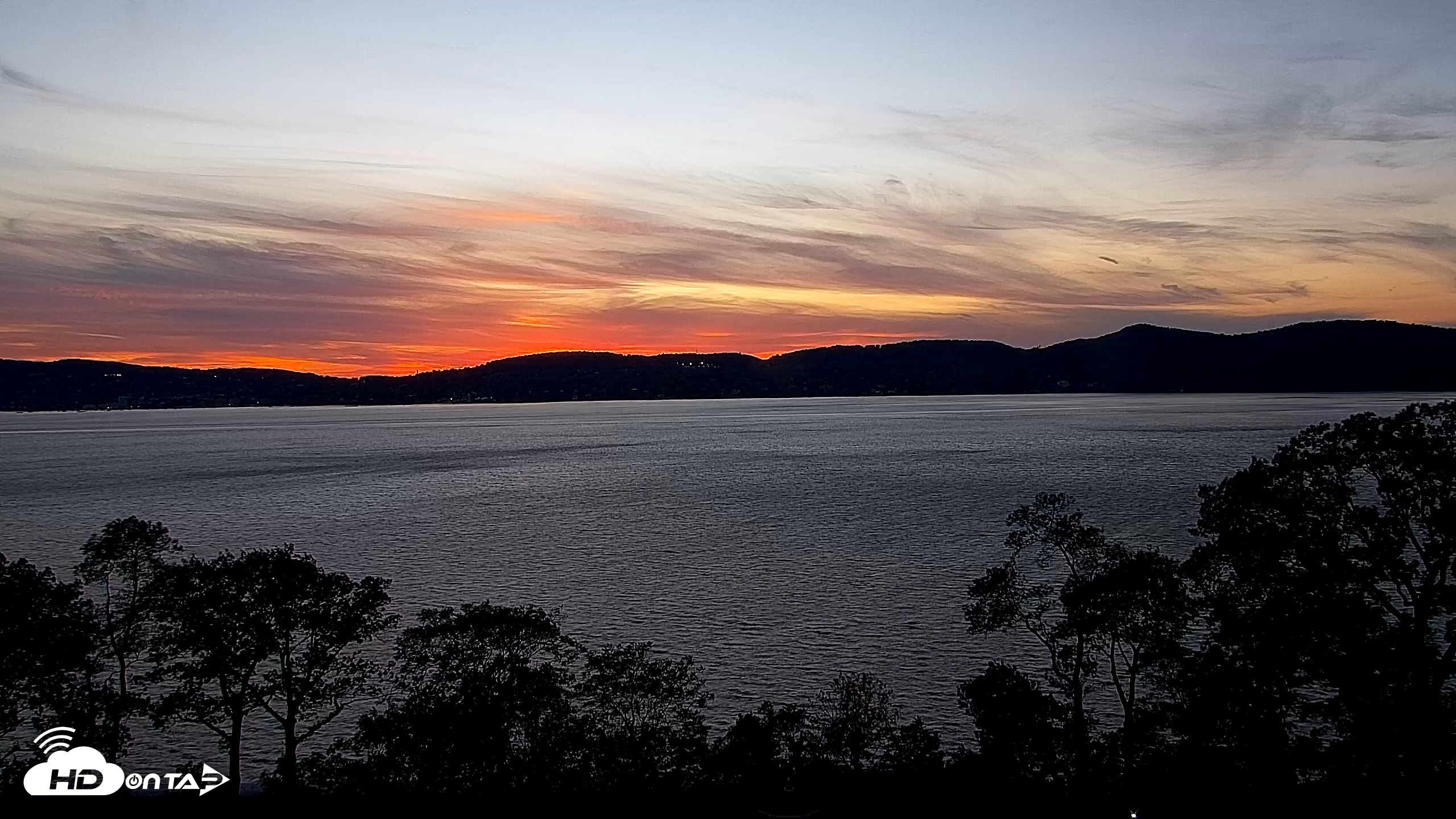 Snapshot of Hudson River Live Webcam taken Oct 12, 2026, 6:25pm EDT