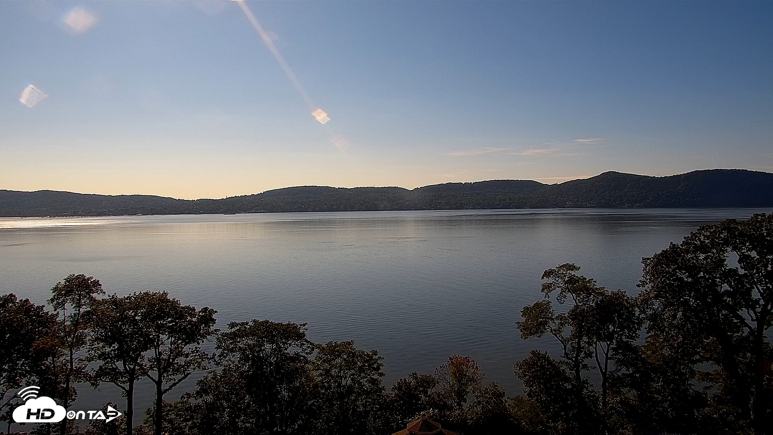 Snapshot of Hudson River Live Webcam taken Sep 15, 2026, 4:23pm EDT