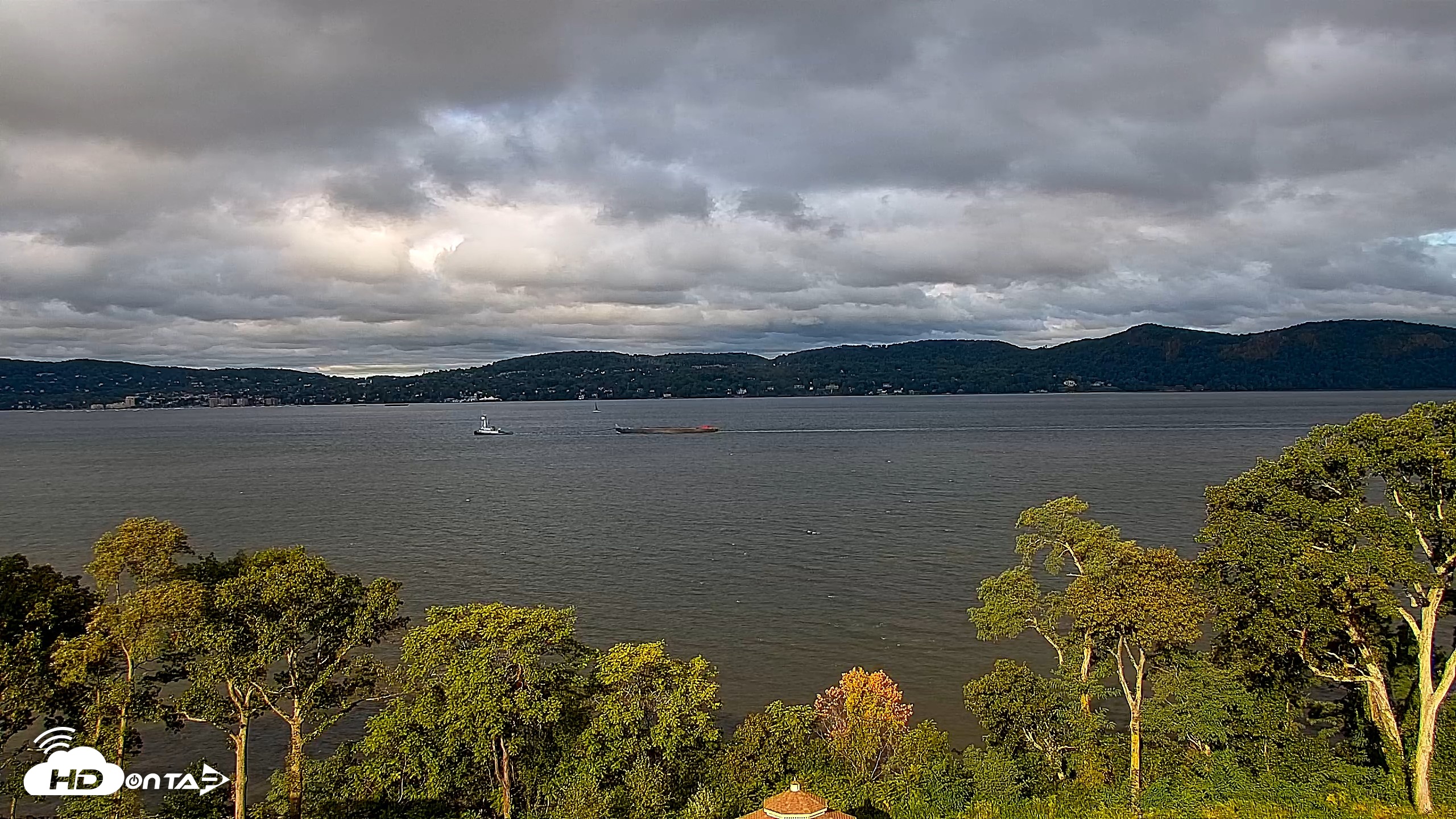Snapshot of Hudson River Live Webcam taken Sep 21, 2026, 8:41am EDT