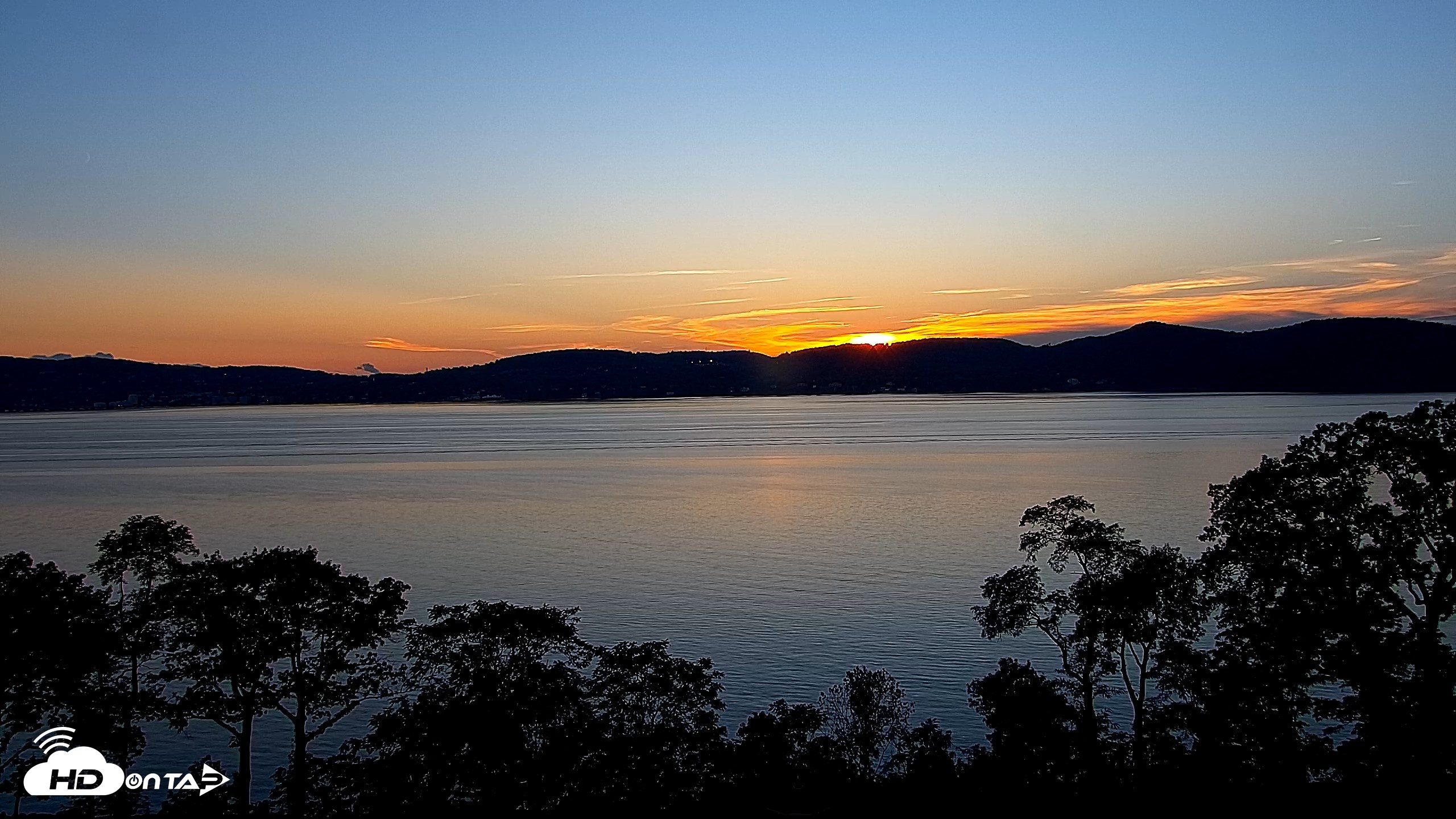 Snapshot of Hudson River Live Webcam taken Sep 13, 2026, 7:02pm EDT