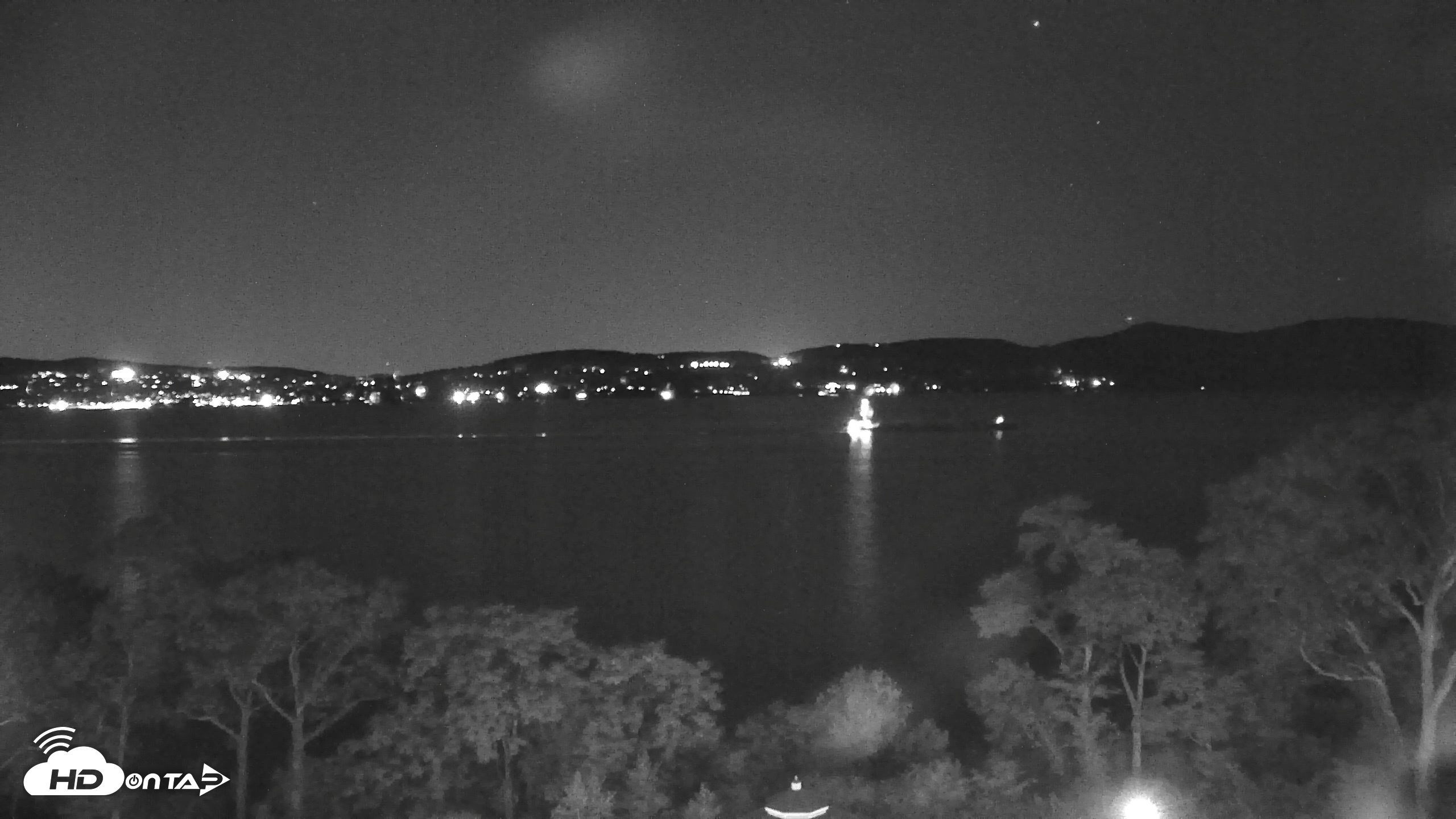 Snapshot of Hudson River Live Webcam taken Sep 14, 2026, 9:21pm EDT