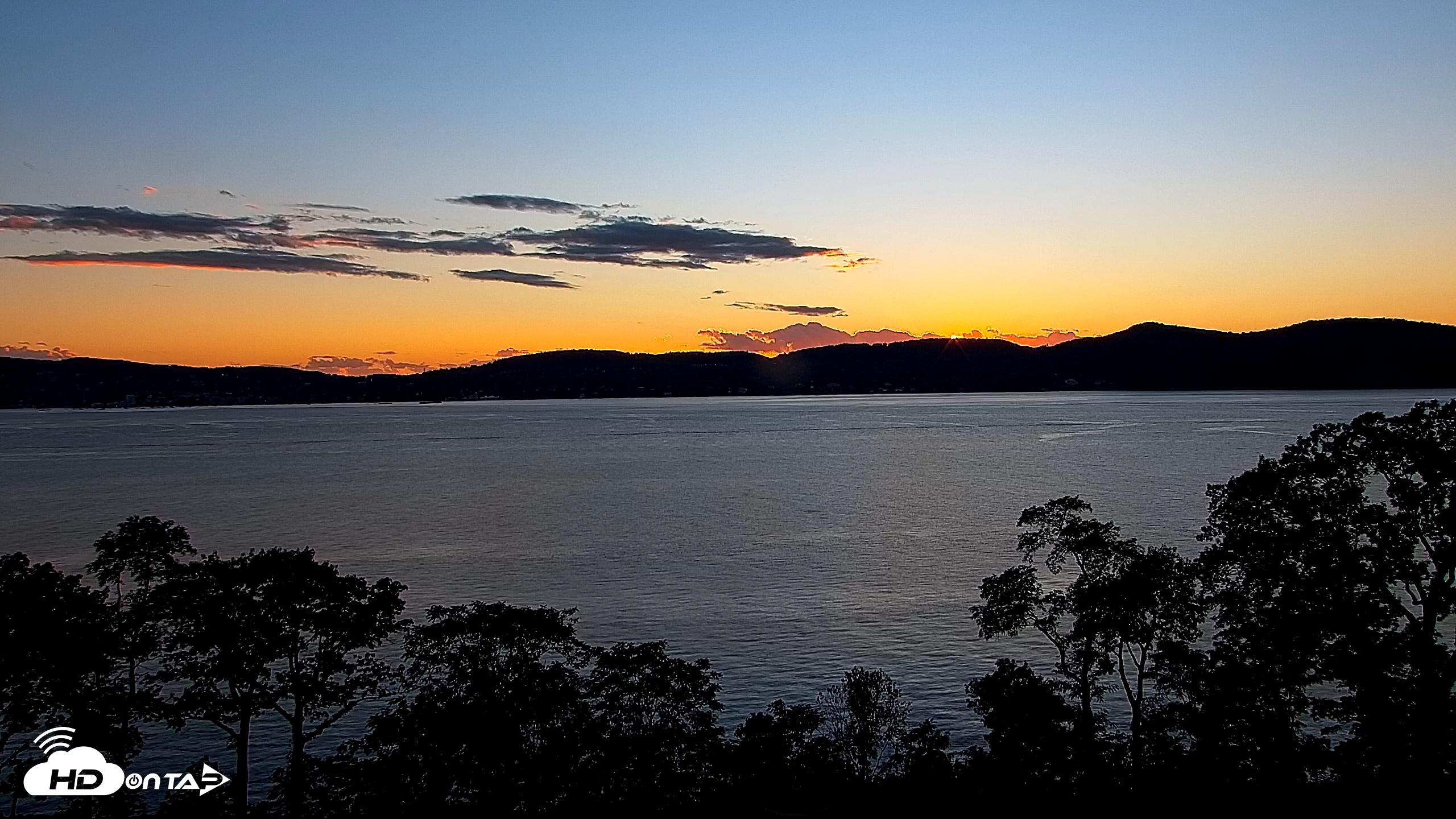 Snapshot of Hudson River Live Webcam taken Sep 6, 2026, 7:16pm EDT