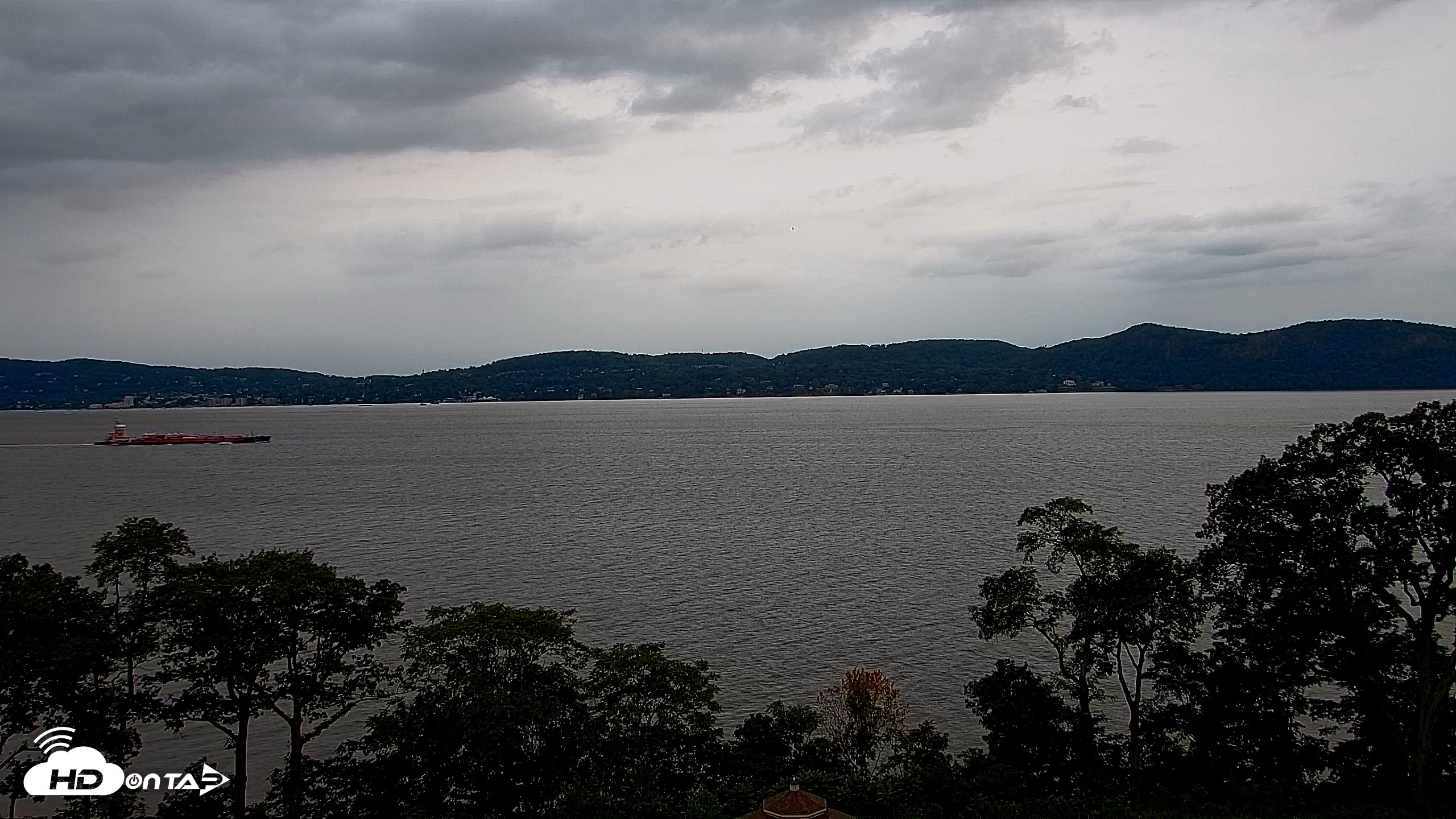 Snapshot of Hudson River Live Webcam taken Aug 16, 2026, 6:12pm EDT