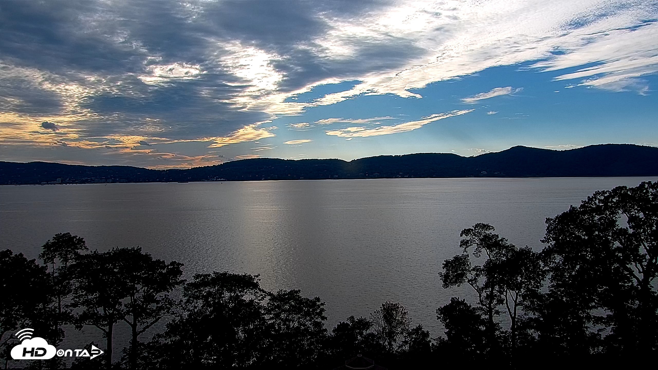 Snapshot of Hudson River Live Webcam taken Sep 10, 2026, 5:25pm EDT
