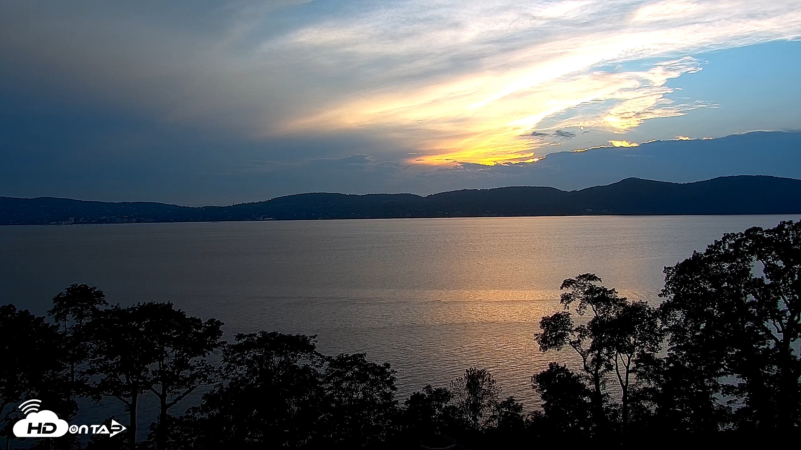Snapshot of Hudson River Live Webcam taken Aug 27, 2026, 7:21pm EDT