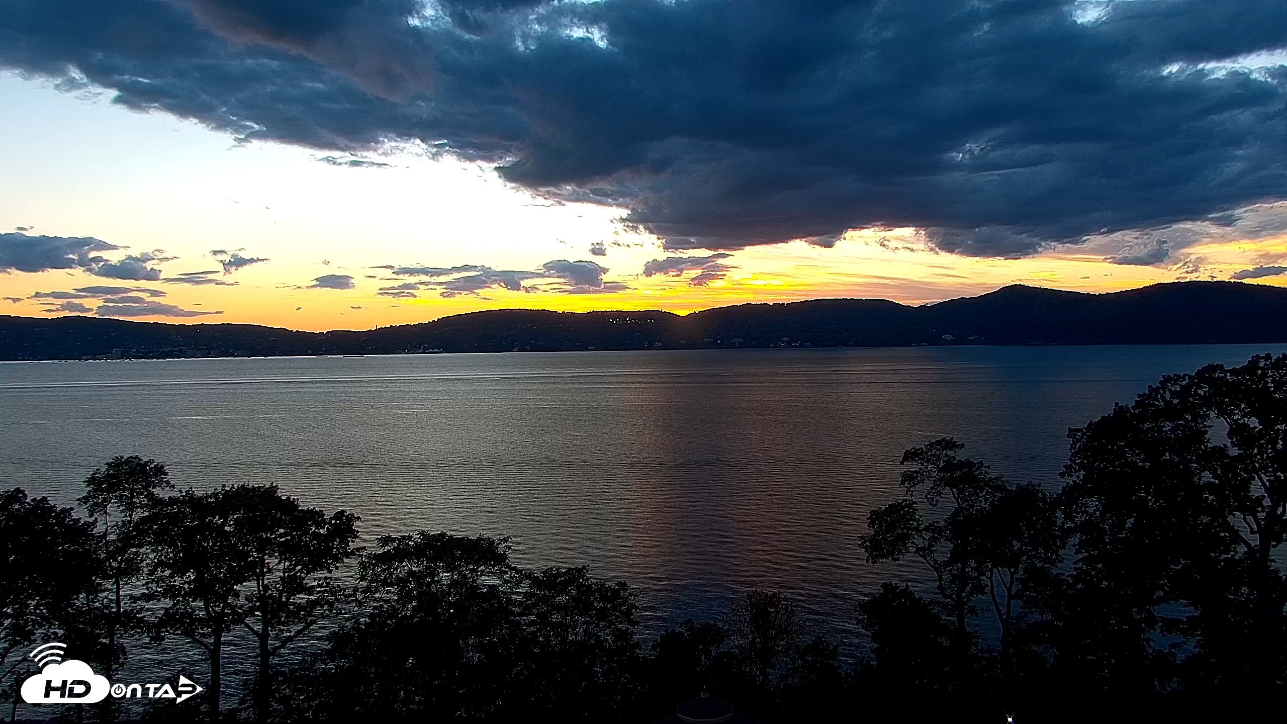 Snapshot of Hudson River Live Webcam taken Sep 18, 2026, 7:02pm EDT