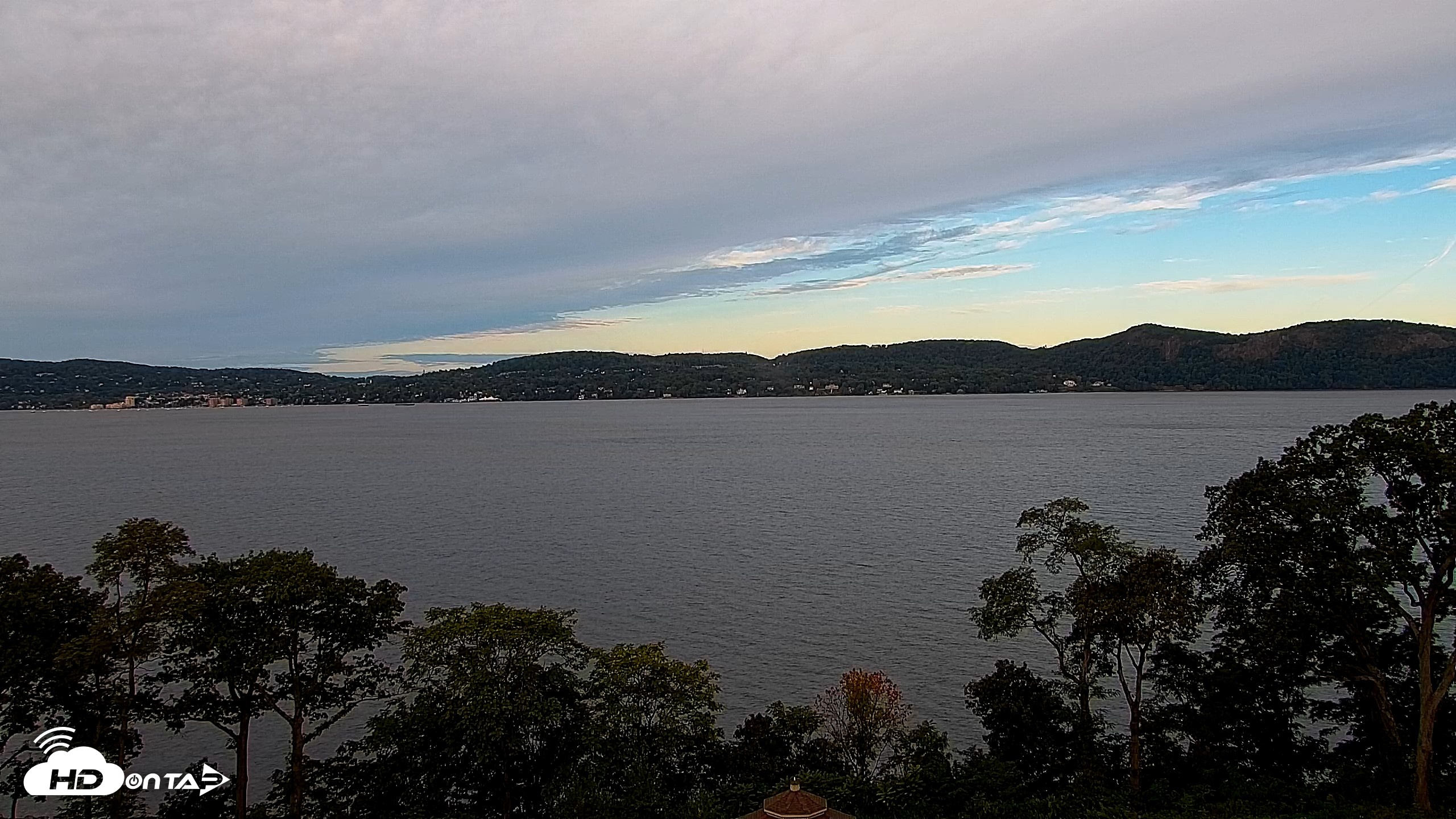 Snapshot of Hudson River Live Webcam taken Sep 23, 2026, 7:39am EDT