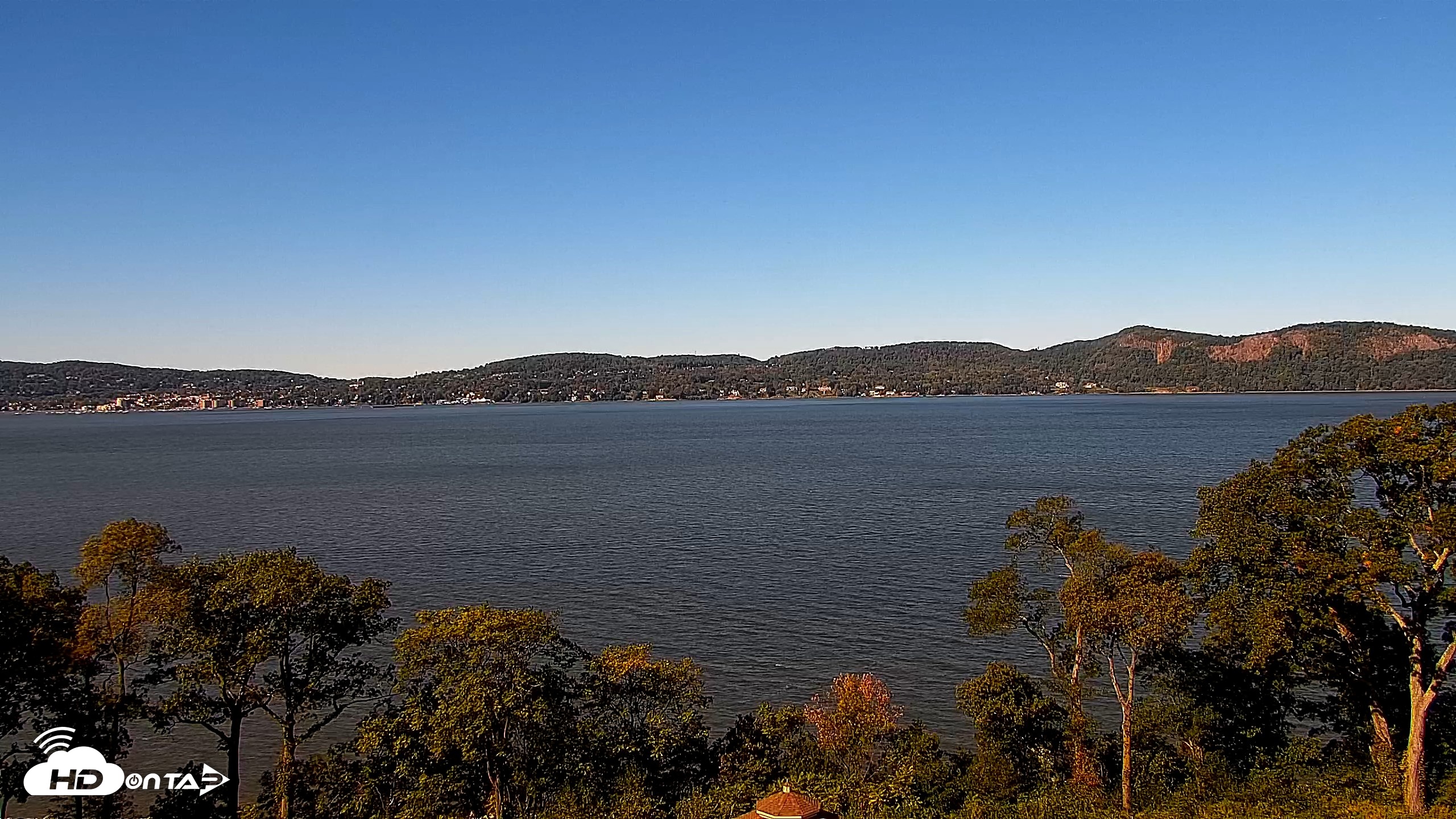 Snapshot of Hudson River Live Webcam taken Oct 6, 2026, 10:50am EDT
