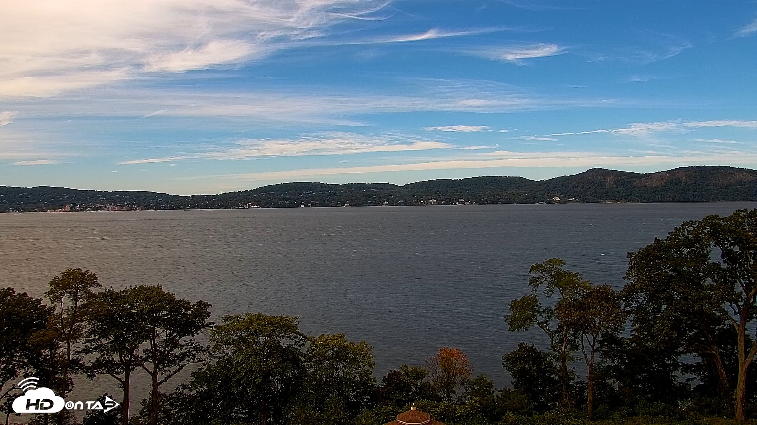 Snapshot of Hudson River Live Webcam taken Sep 25, 2026, 11:53am EDT