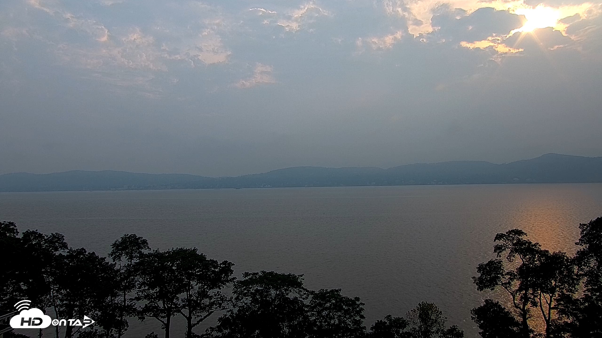 Snapshot of Hudson River Live Webcam taken Jul 18, 2026, 6:55pm EDT