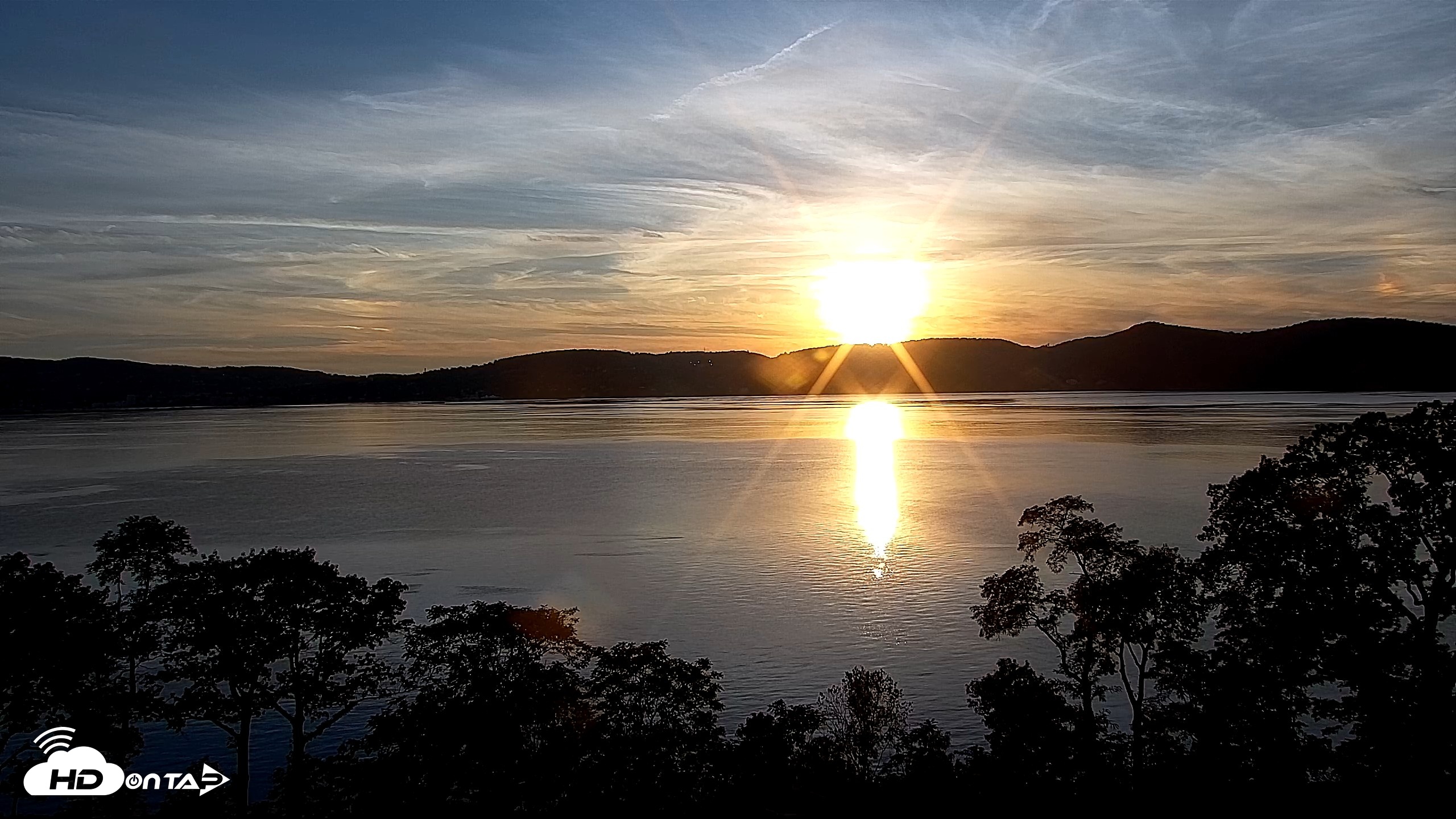 Snapshot of Hudson River Live Webcam taken Sep 8, 2026, 6:56pm EDT