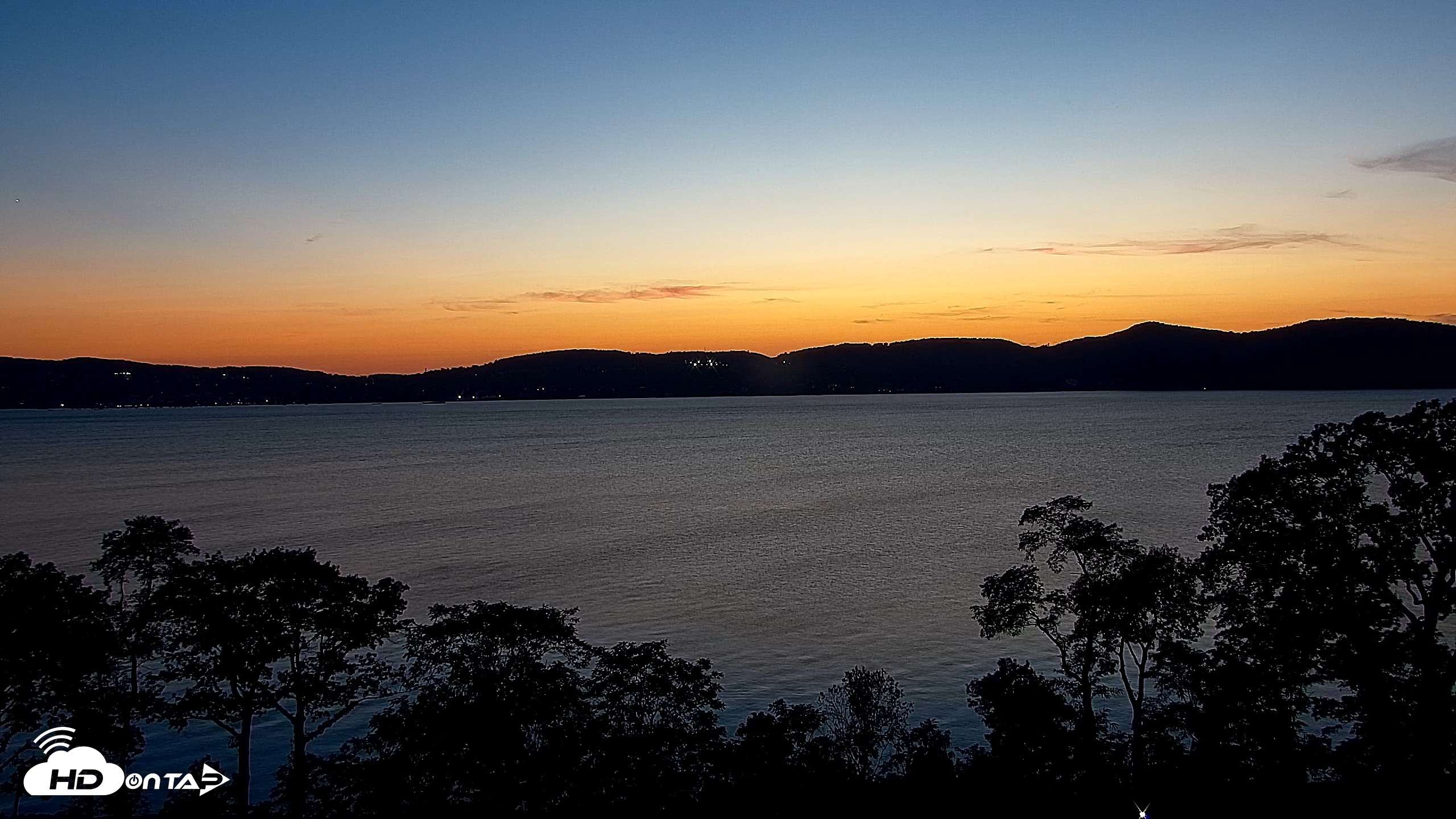 Snapshot of Hudson River Live Webcam taken Sep 15, 2026, 7:22pm EDT